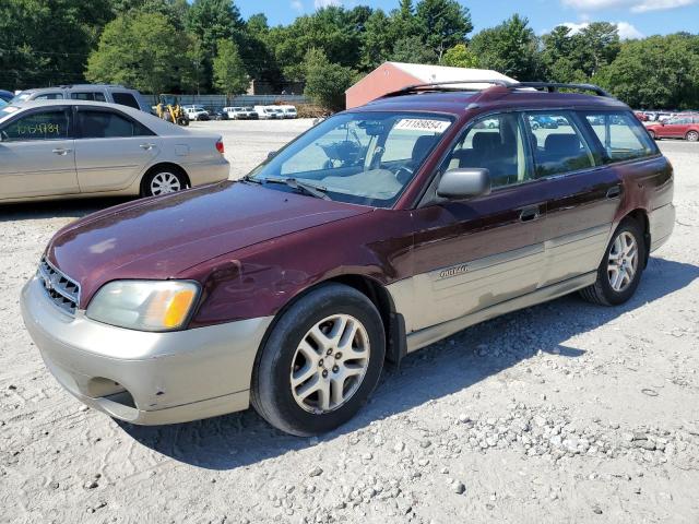 SUBARU LEGACY OUT 2001 4s3bh665x17626655