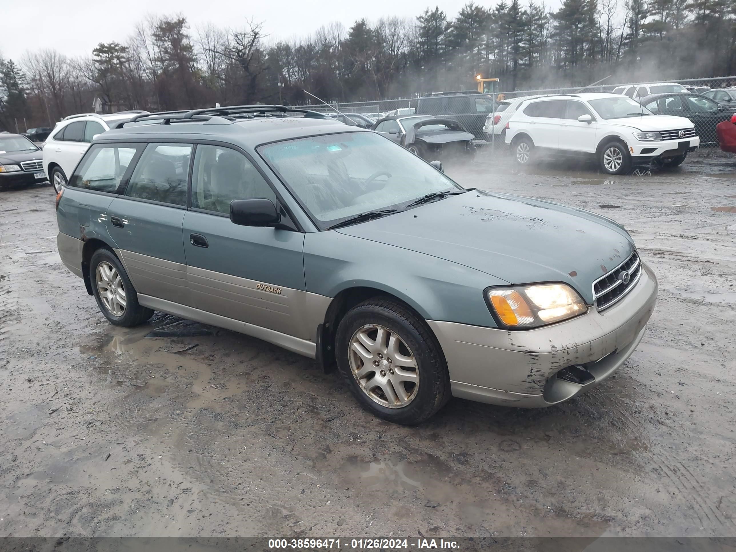 SUBARU LEGACY 2001 4s3bh665x17649580