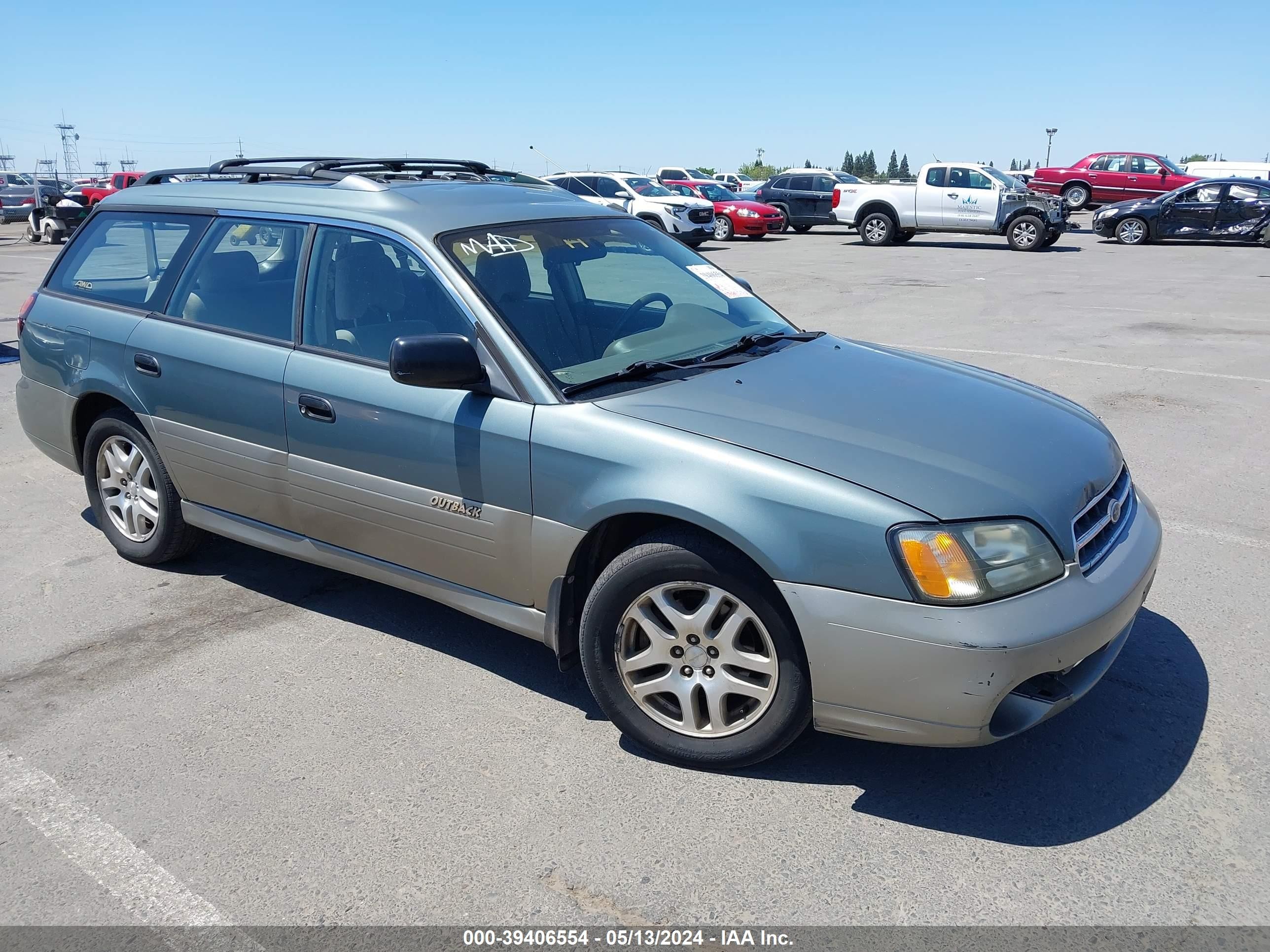 SUBARU OUTBACK 2001 4s3bh665x17673054