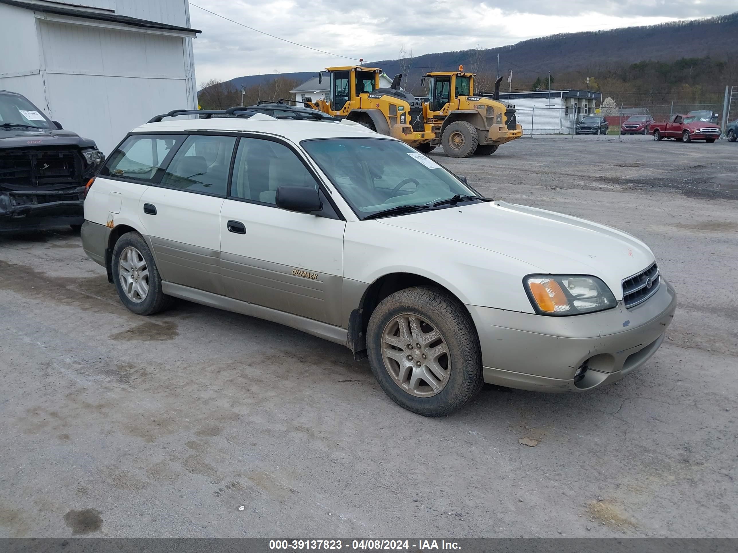 SUBARU LEGACY 2002 4s3bh665x26651773