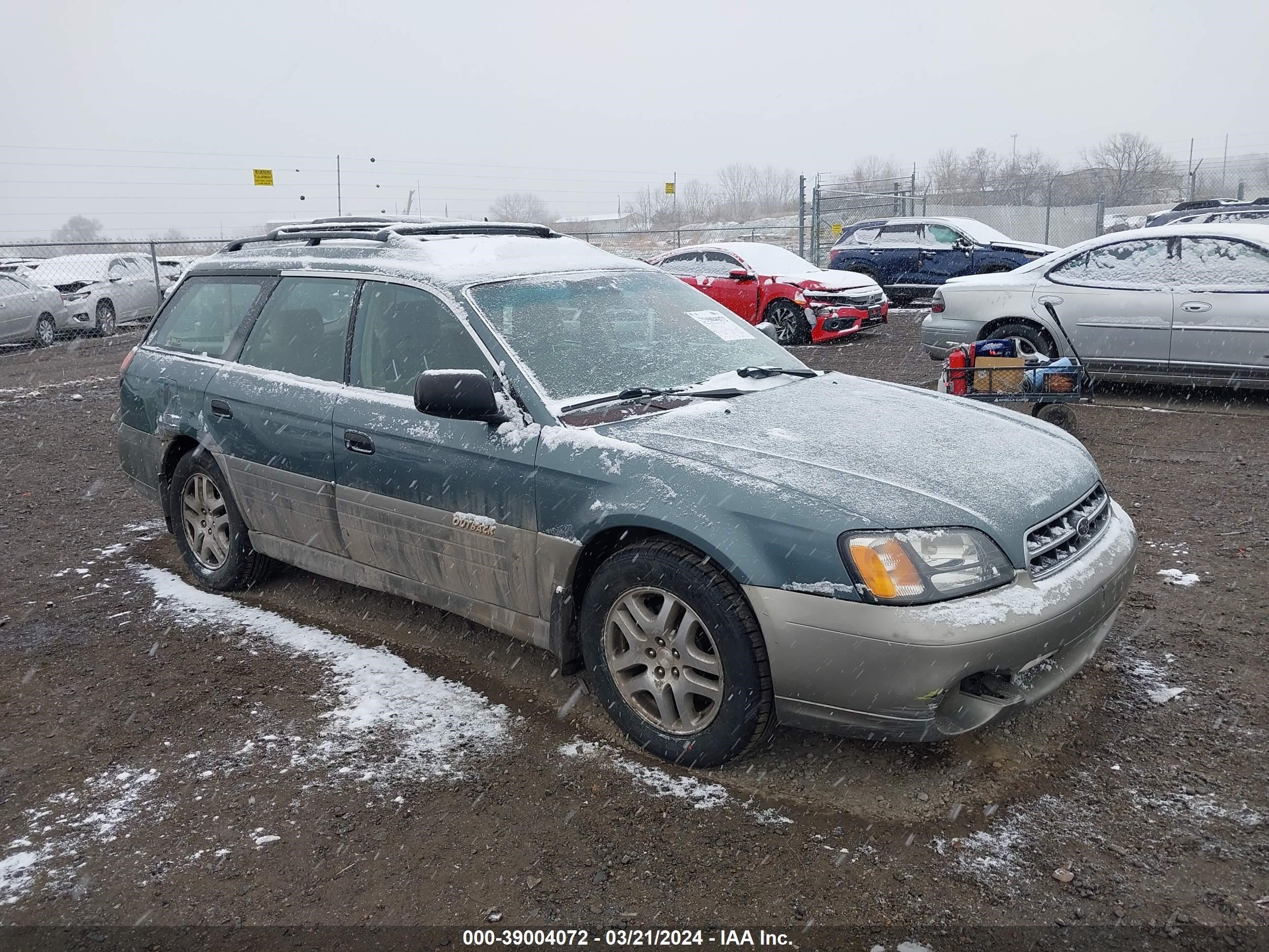 SUBARU OUTBACK 2001 4s3bh675017658559