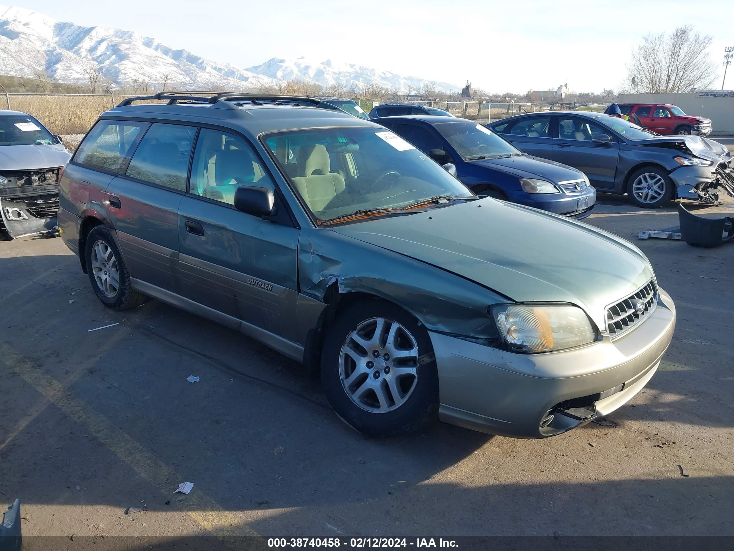 SUBARU OUTBACK 2003 4s3bh675037615889