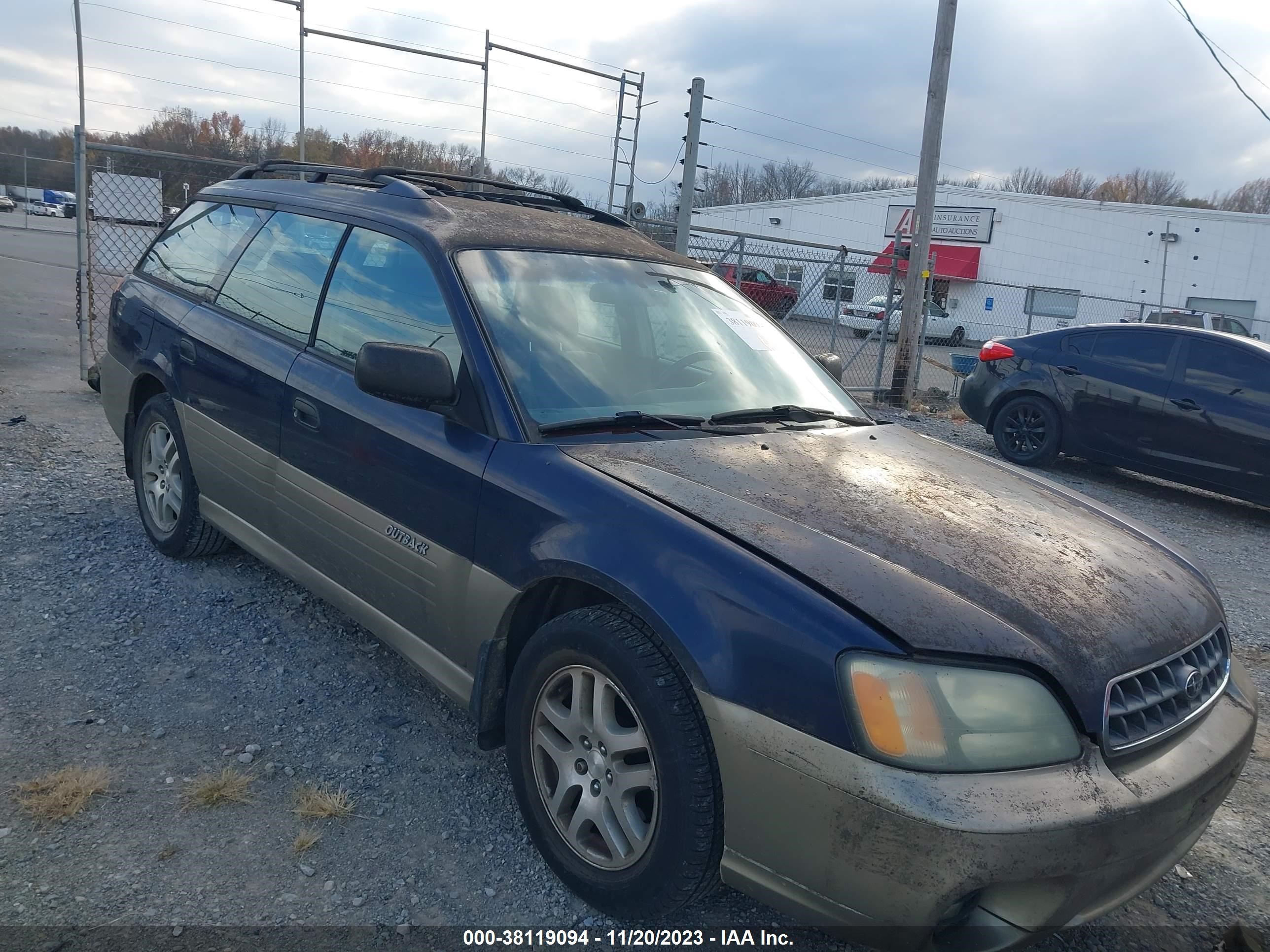 SUBARU OUTBACK 2004 4s3bh675047641796