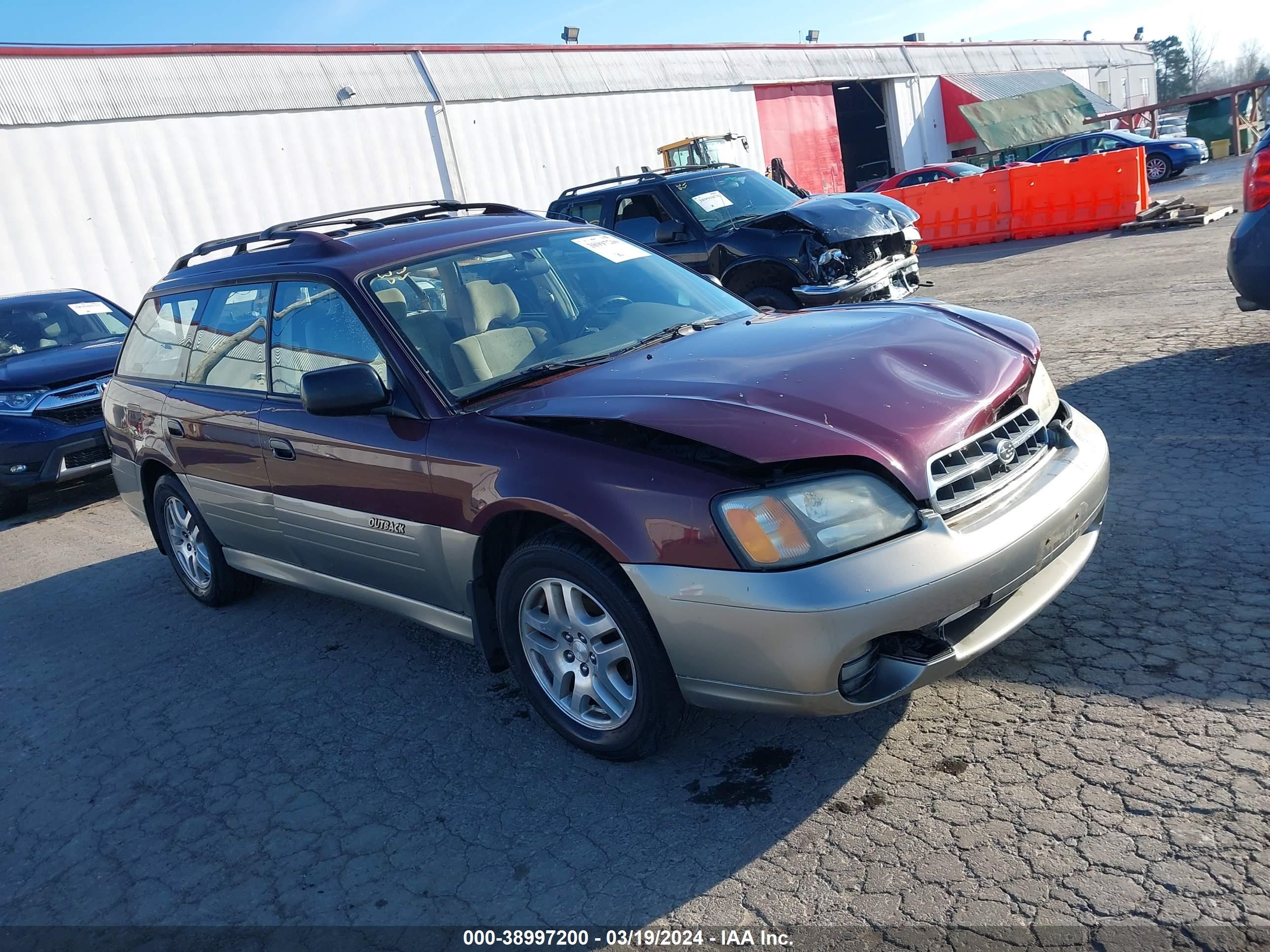 SUBARU OUTBACK 2000 4s3bh6750y7649466