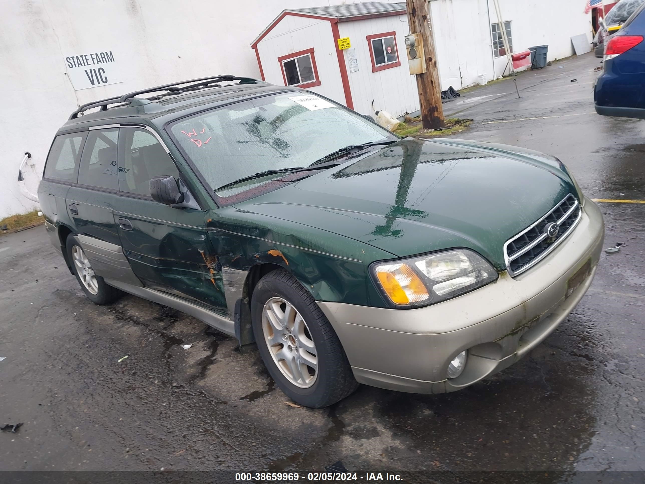 SUBARU LEGACY 2002 4s3bh675126624685