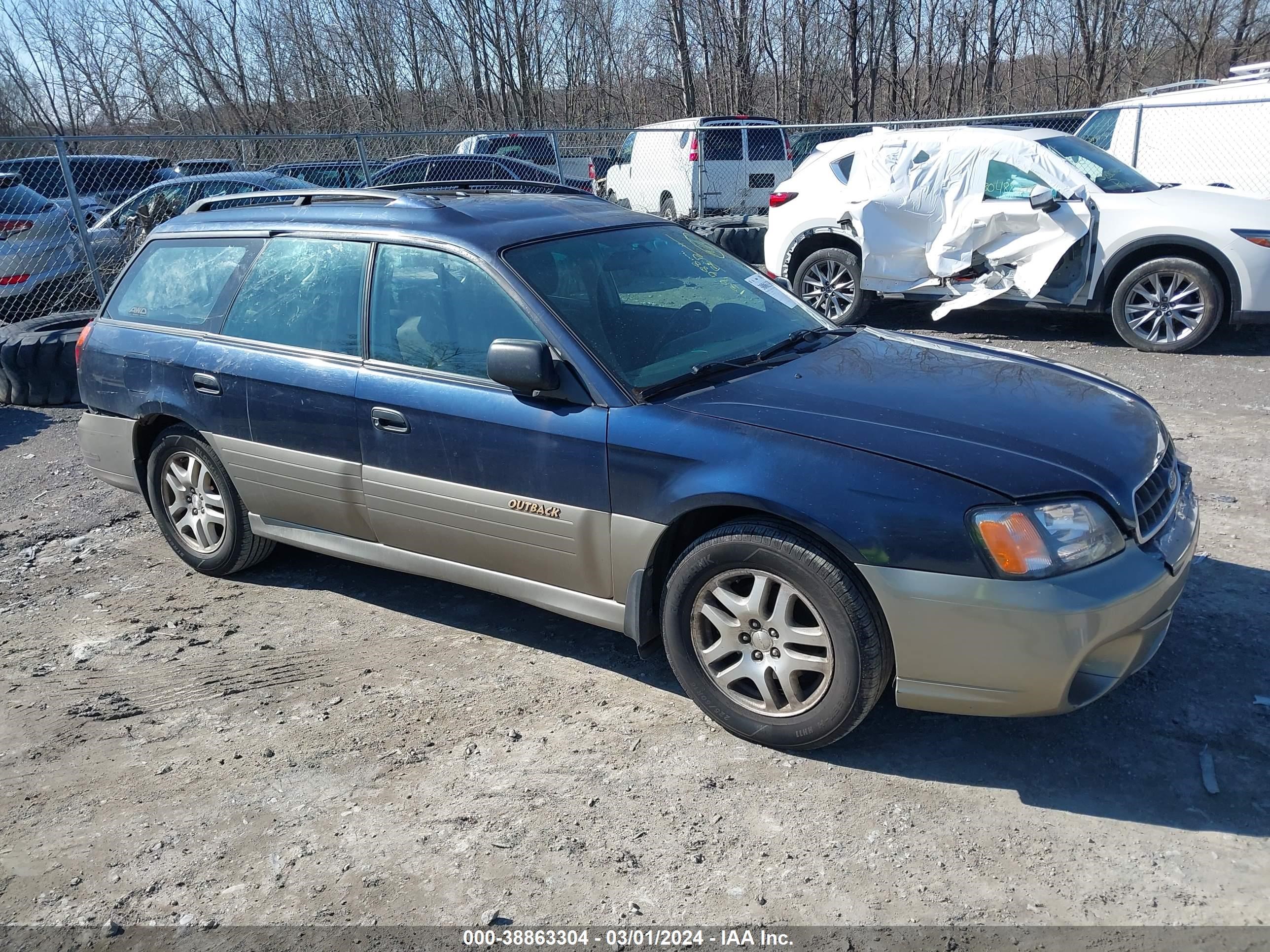 SUBARU OUTBACK 2003 4s3bh675137603654