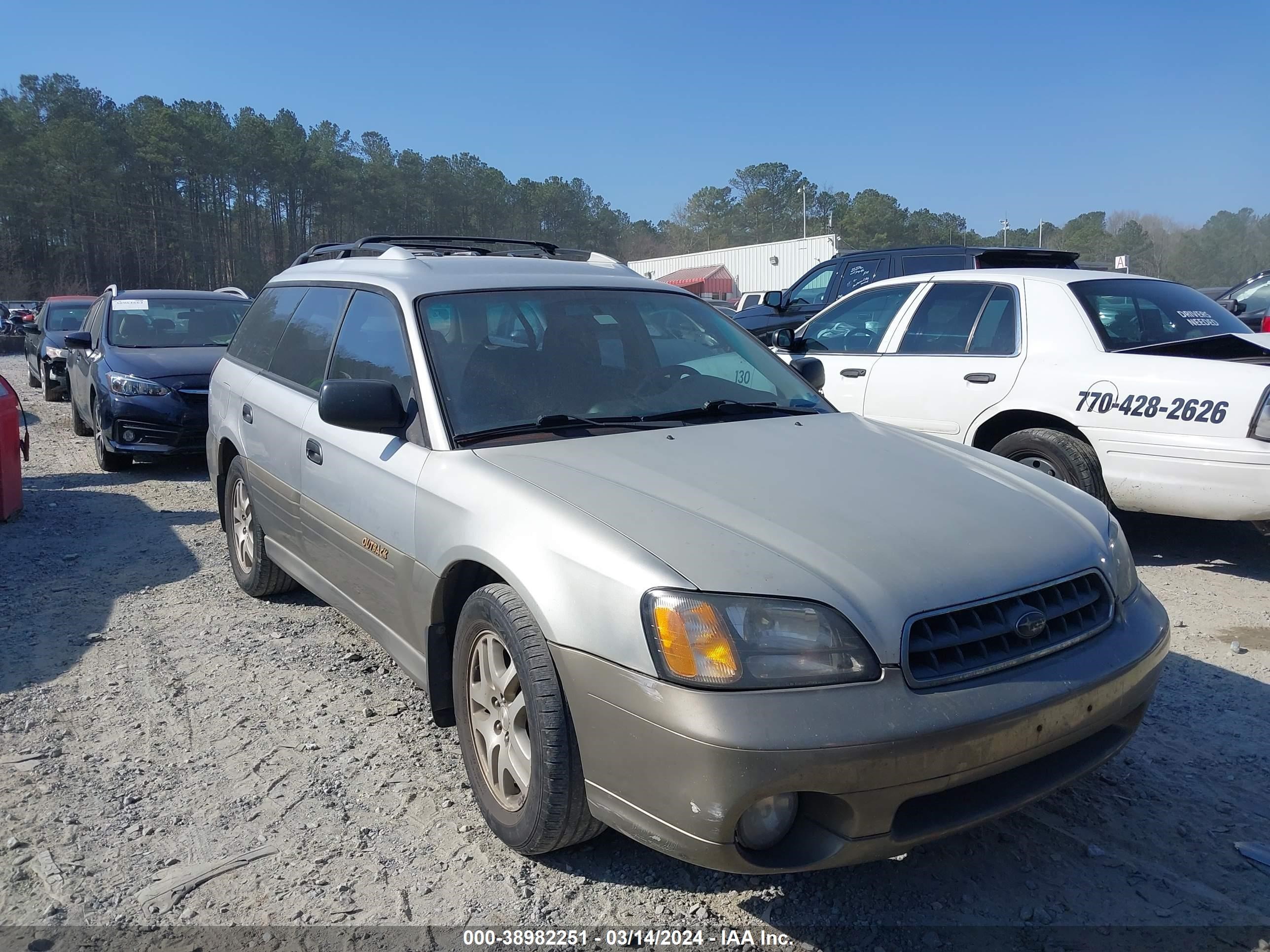 SUBARU OUTBACK 2003 4s3bh675137615822