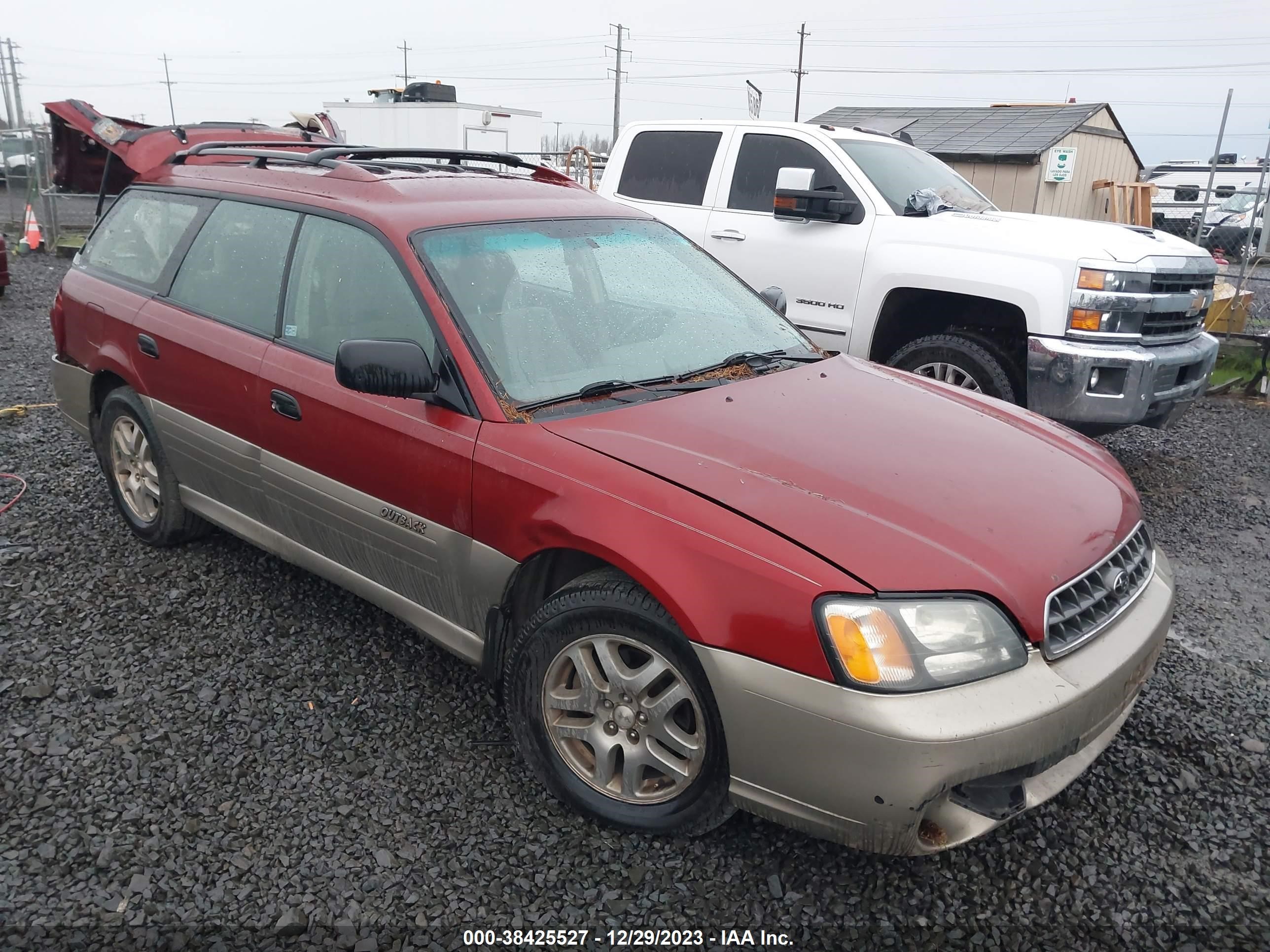 SUBARU OUTBACK 2004 4s3bh675146643255