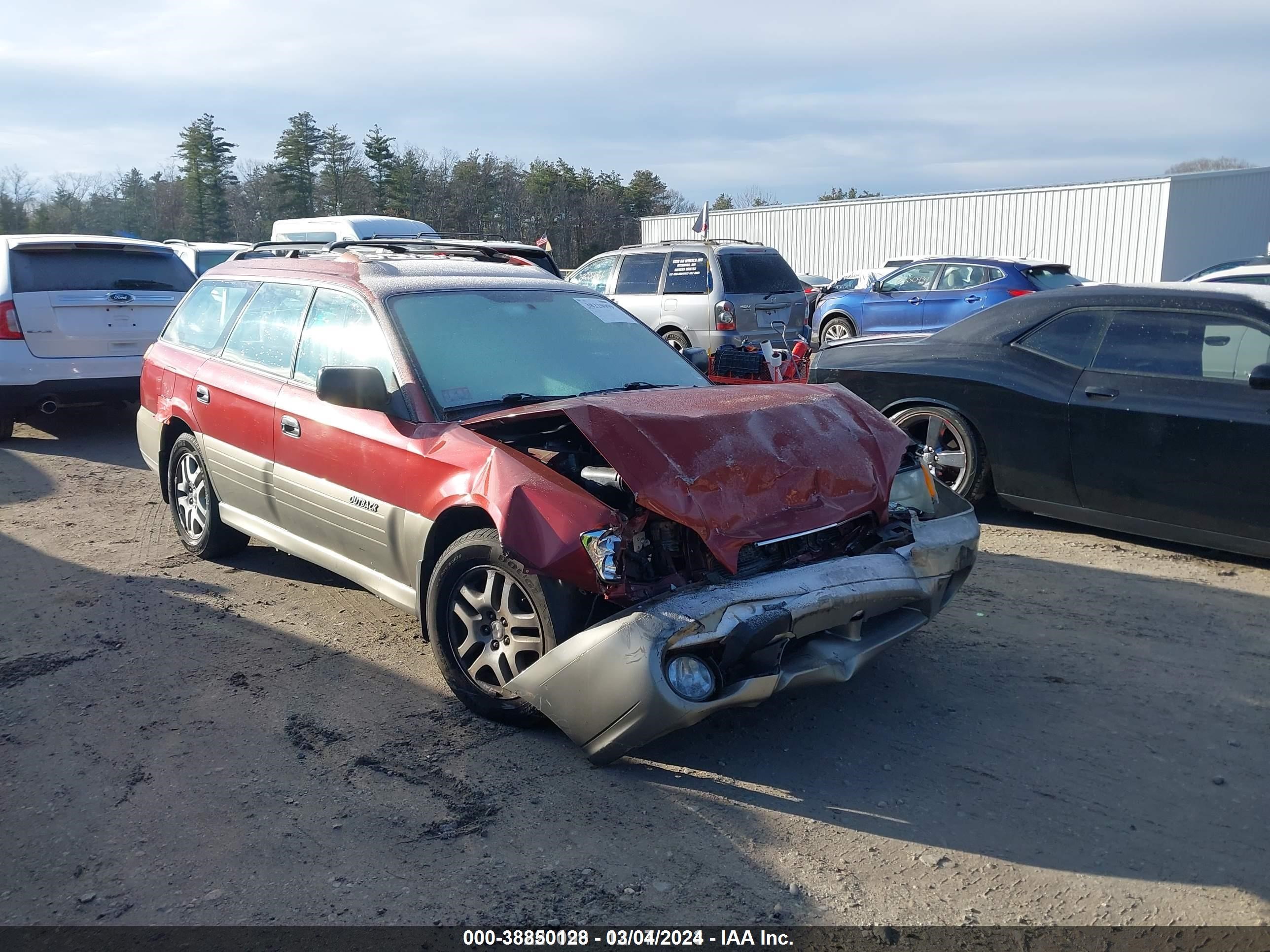 SUBARU OUTBACK 2004 4s3bh675147636297