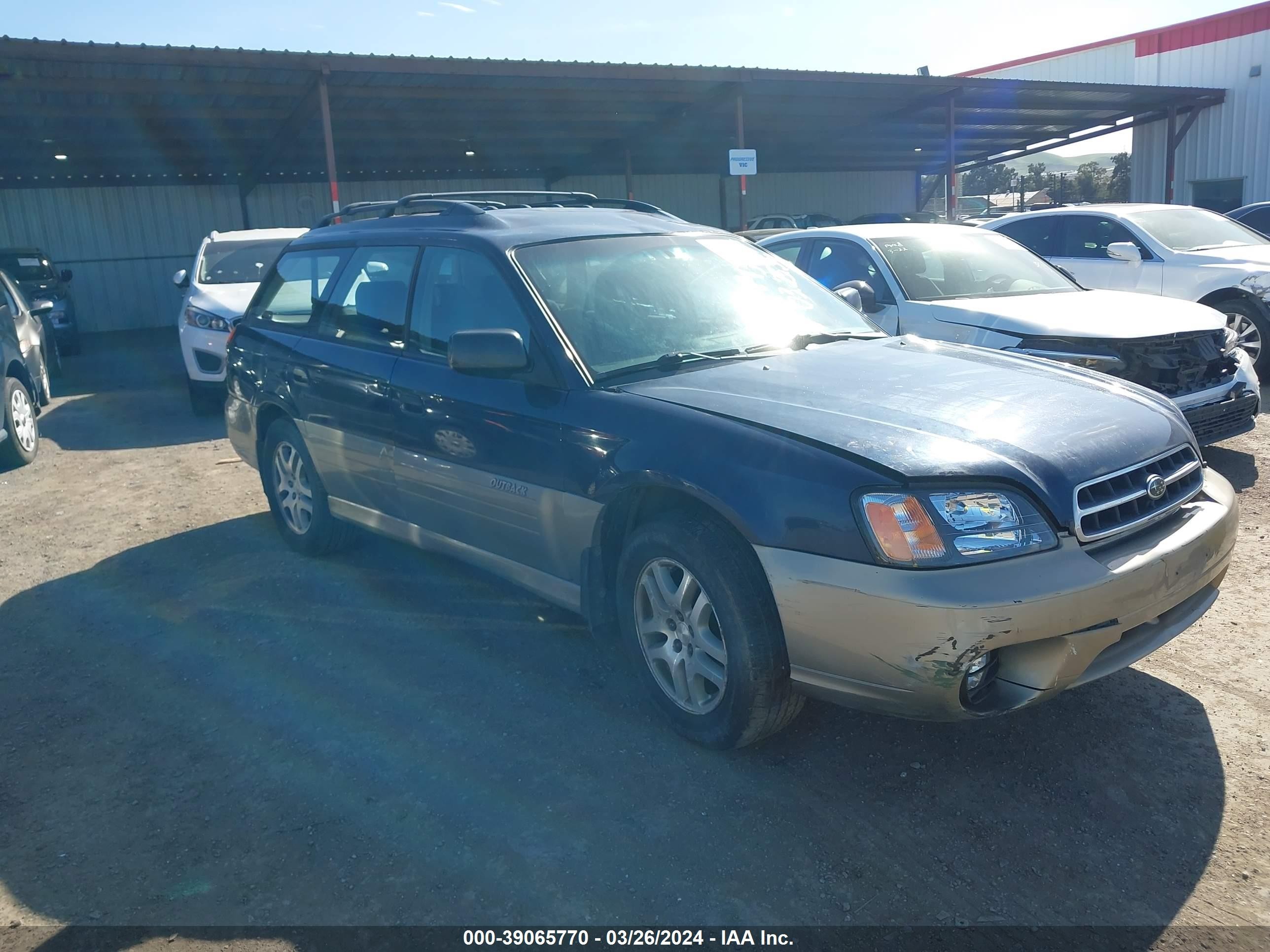 SUBARU OUTBACK 2004 4s3bh675147641094