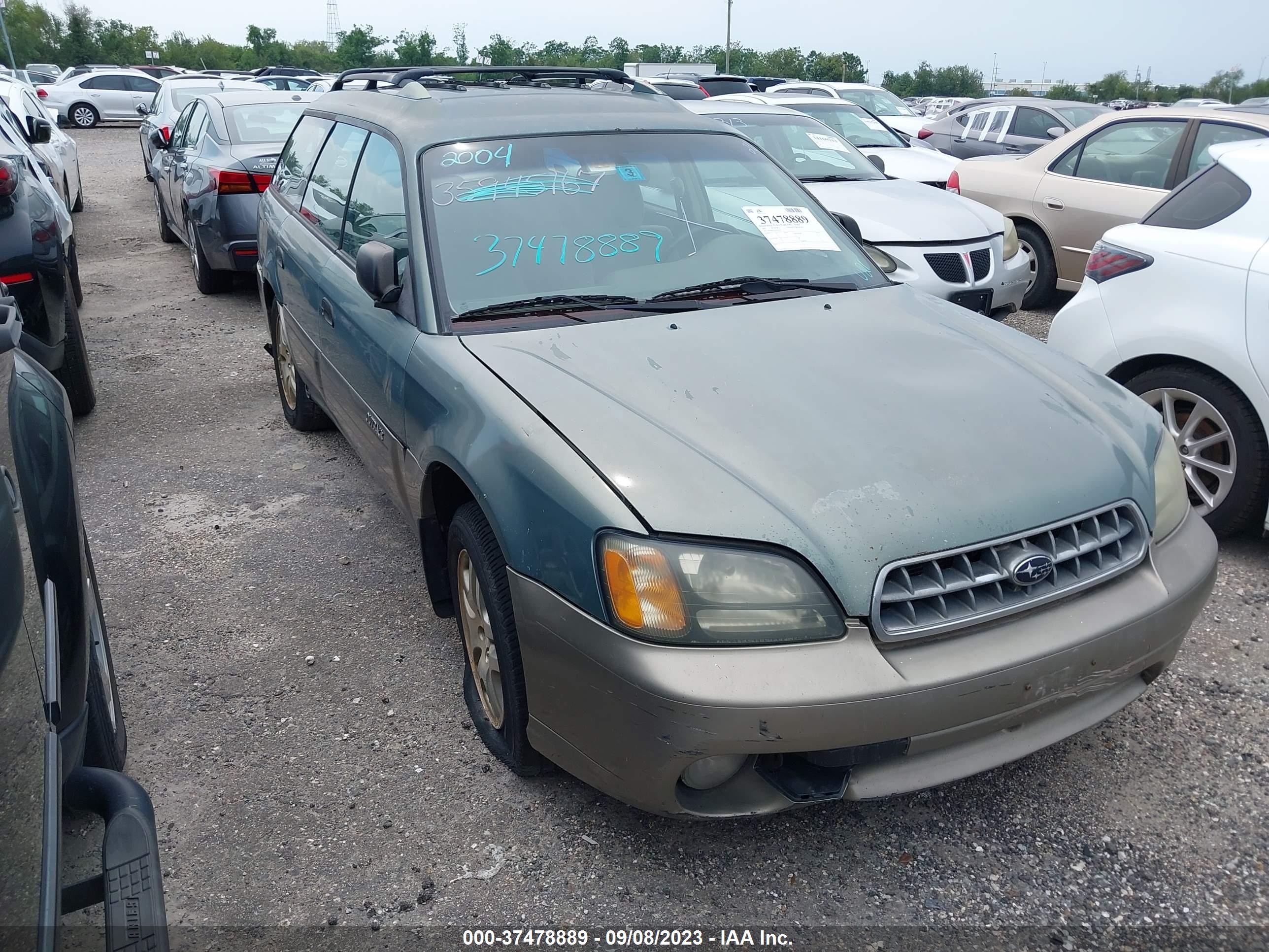 SUBARU OUTBACK 2004 4s3bh675147645629