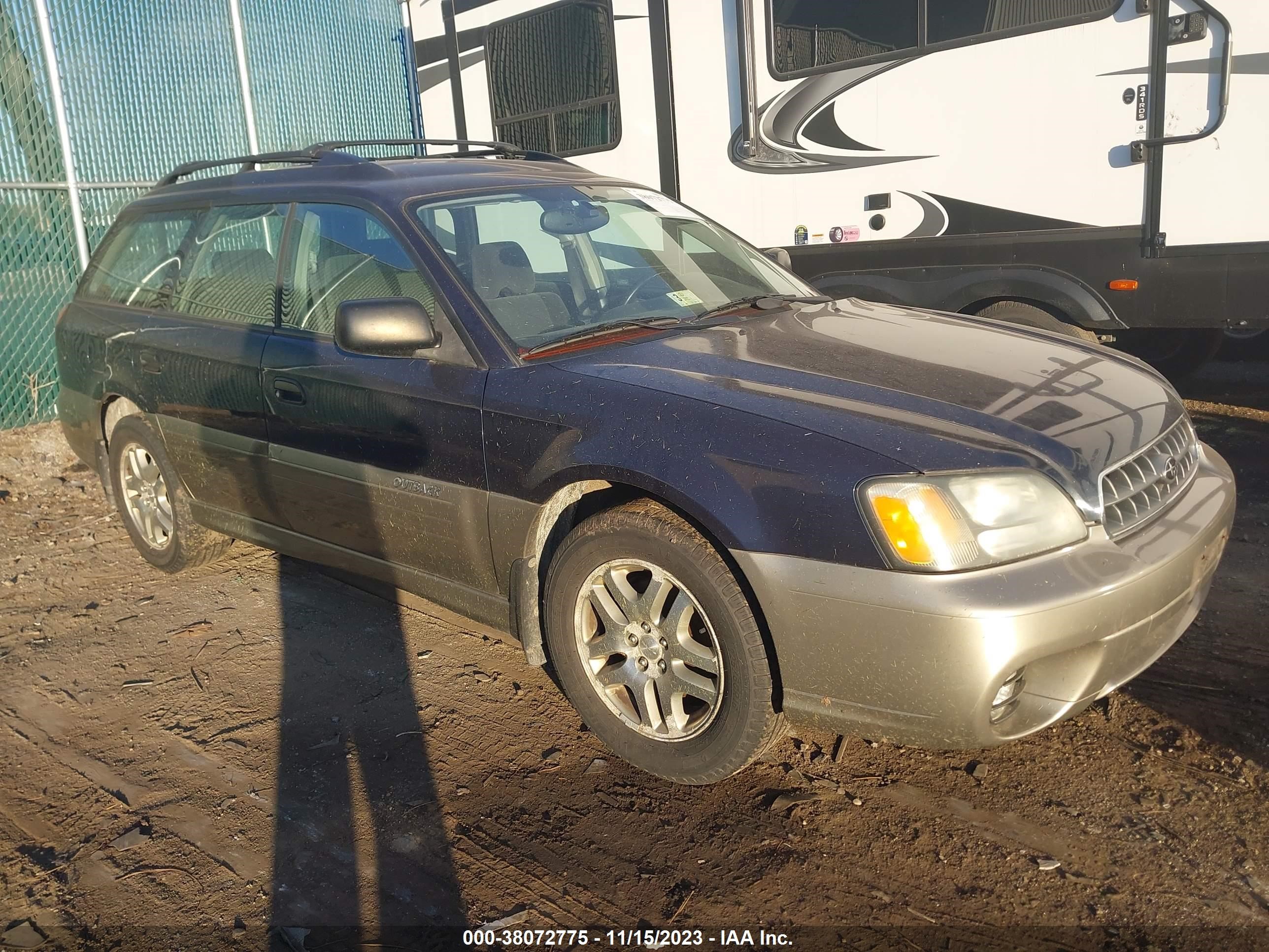 SUBARU OUTBACK 2004 4s3bh675247611215