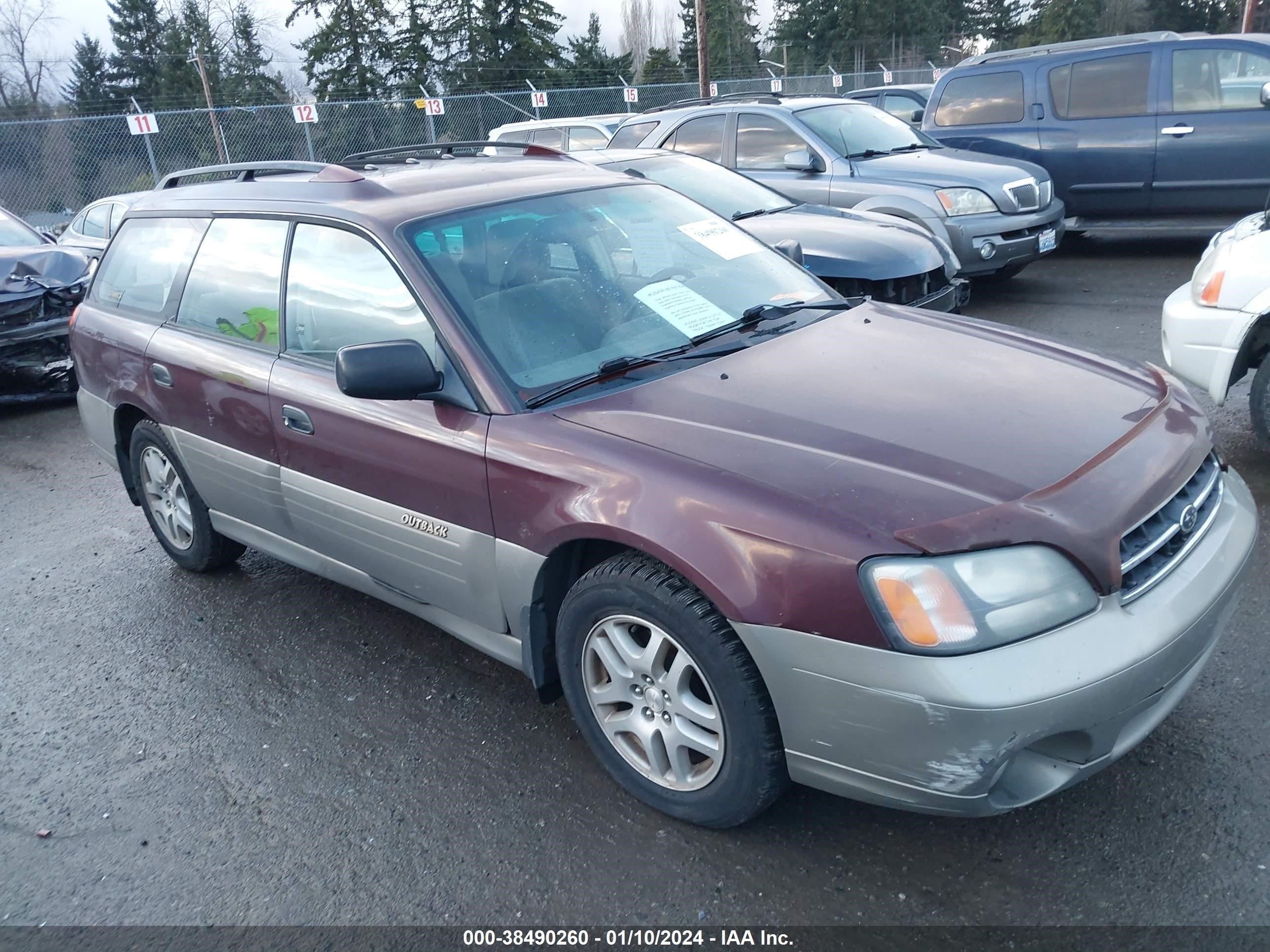 SUBARU LEGACY 2001 4s3bh675317627239