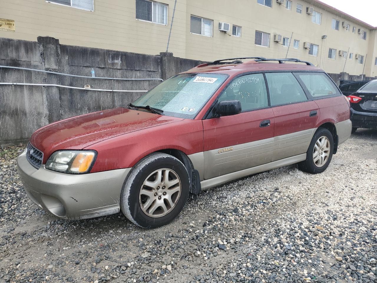 SUBARU LEGACY 2003 4s3bh675337624795