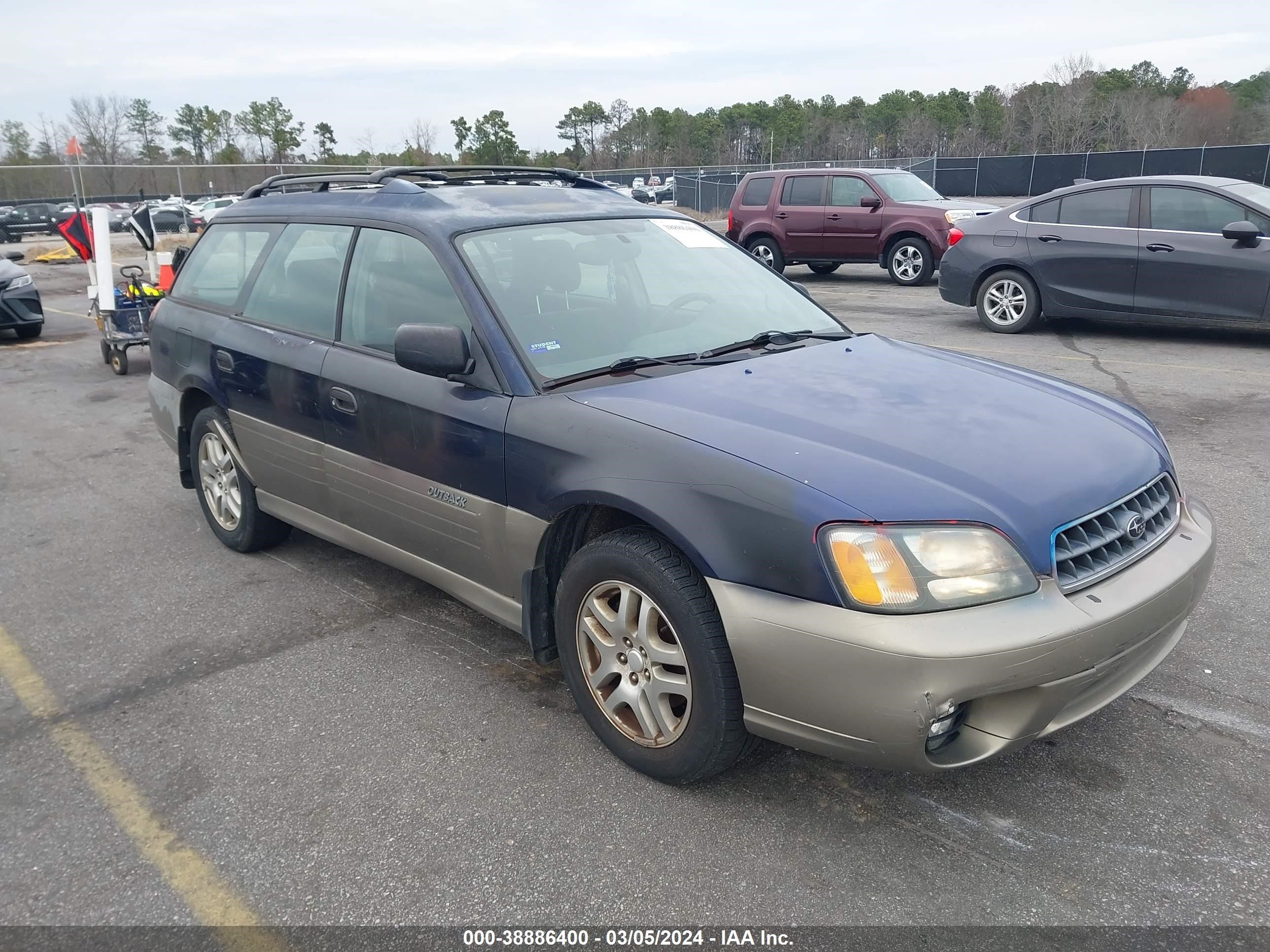 SUBARU OUTBACK 2004 4s3bh675347612275