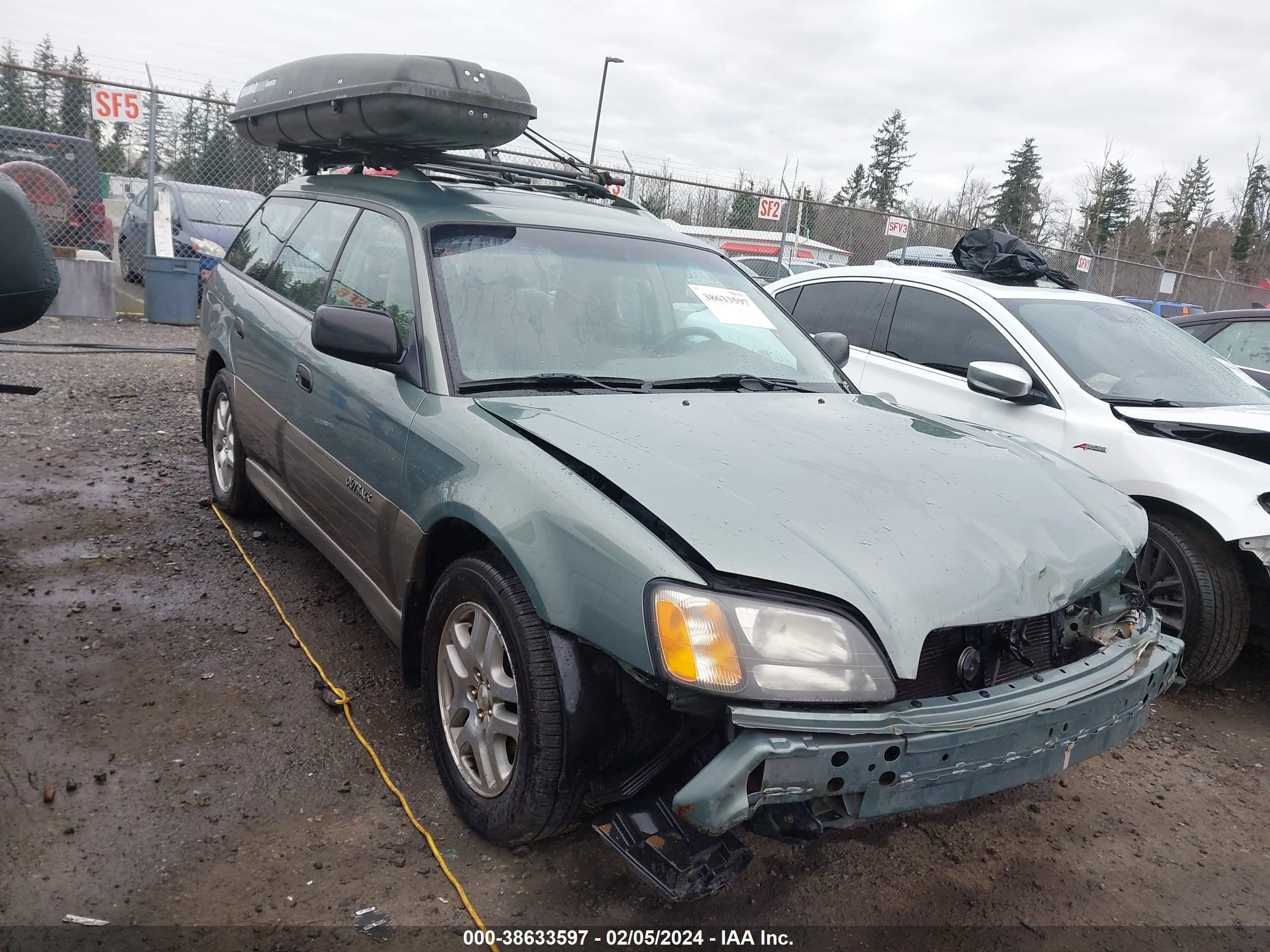 SUBARU OUTBACK 2004 4s3bh675347621803