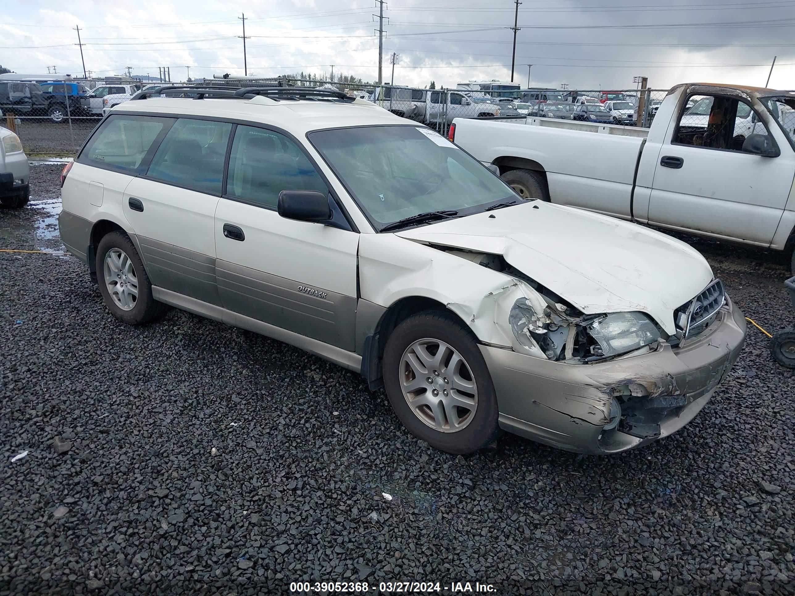 SUBARU OUTBACK 2004 4s3bh675447633927