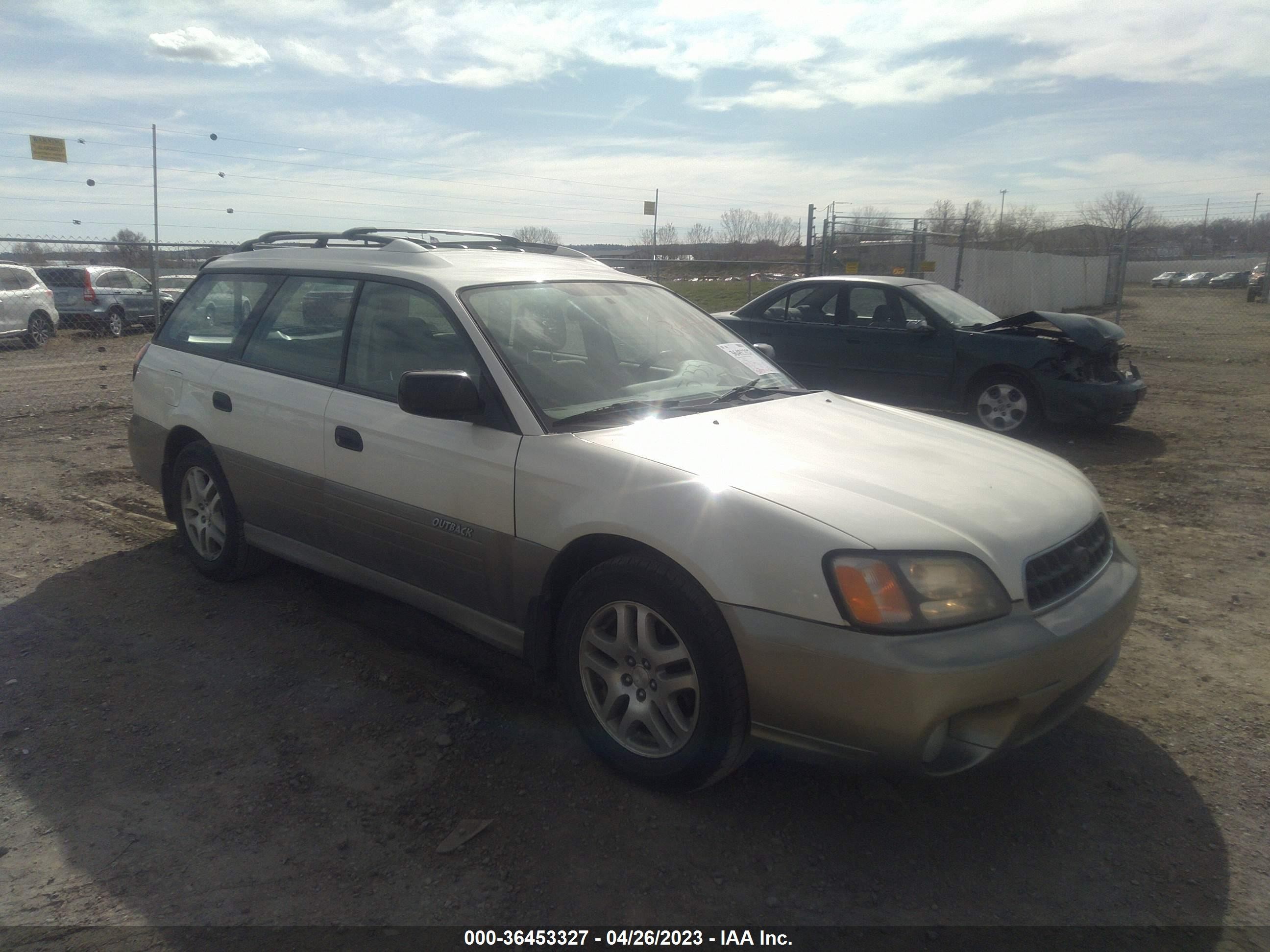 SUBARU OUTBACK 2004 4s3bh675447645494