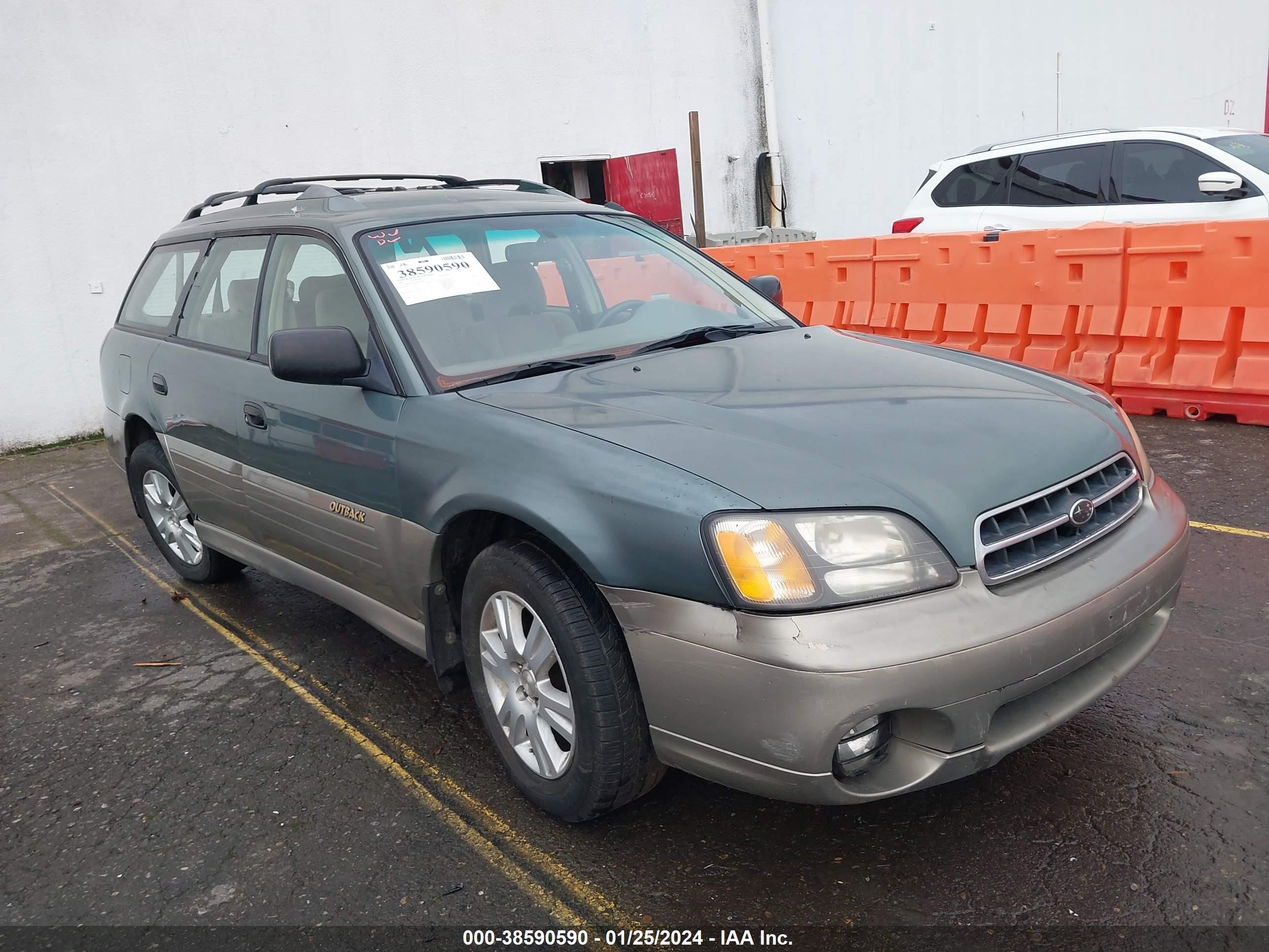 SUBARU OUTBACK 2000 4s3bh6754y6602978