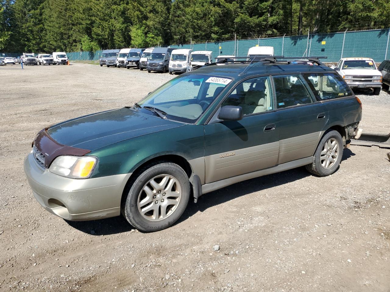 SUBARU LEGACY 2000 4s3bh6754y6662176