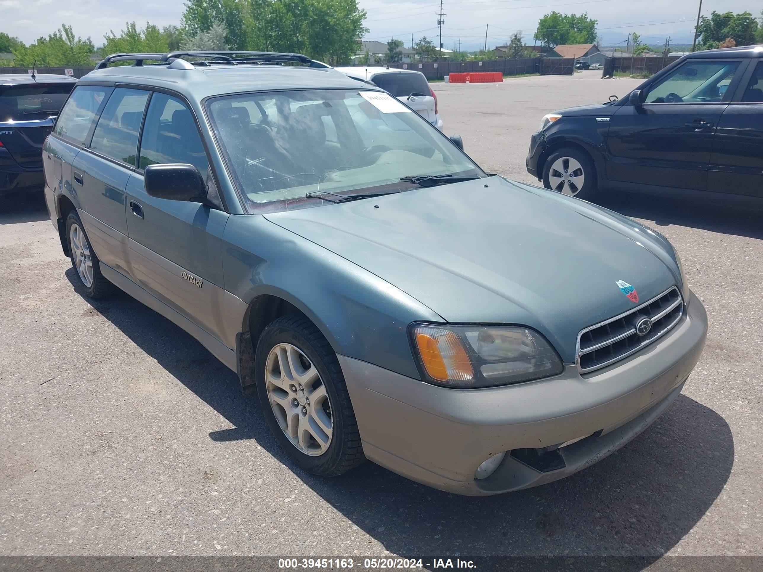 SUBARU OUTBACK 2001 4s3bh675516610741