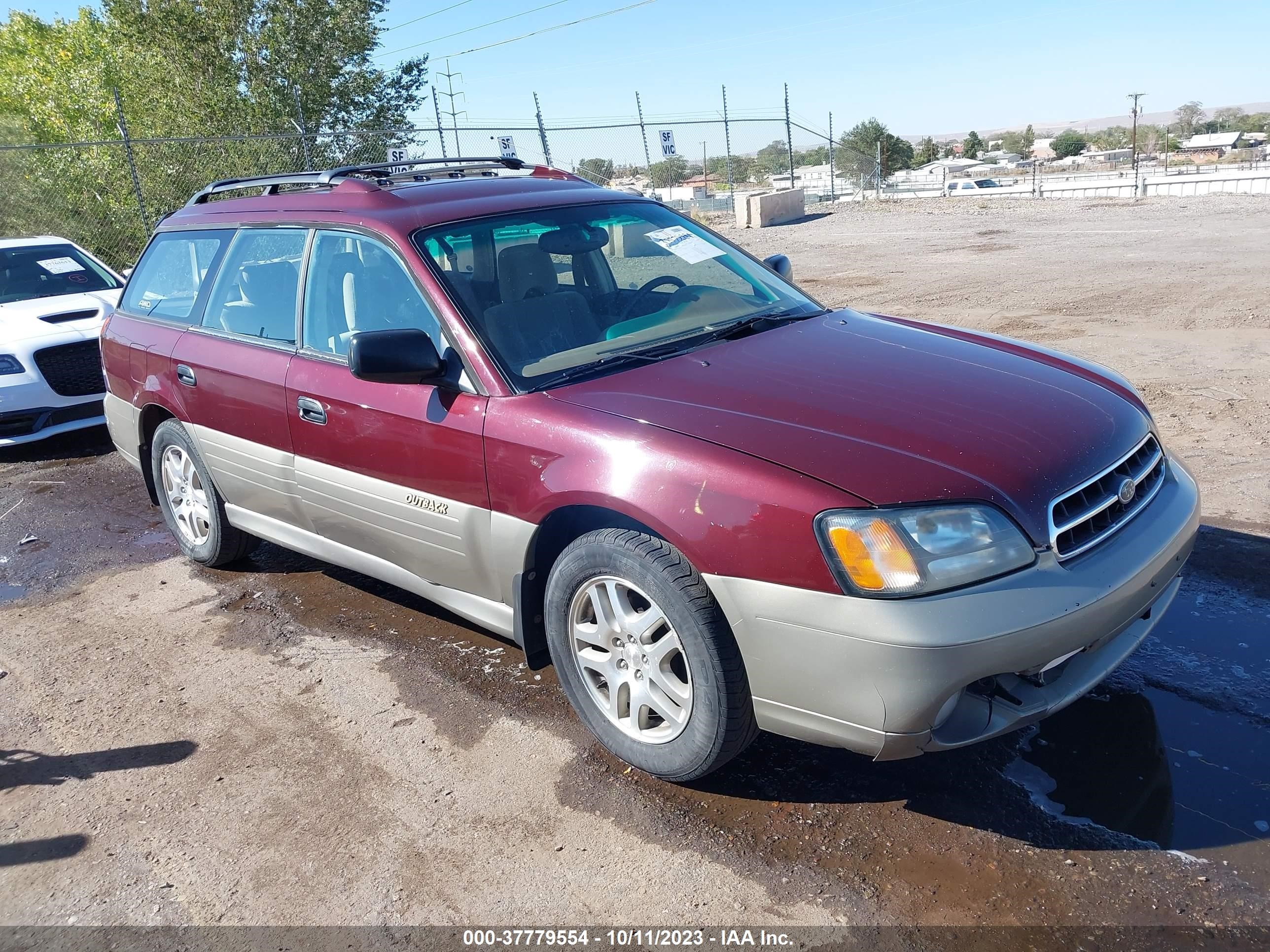 SUBARU LEGACY 2001 4s3bh675516658367