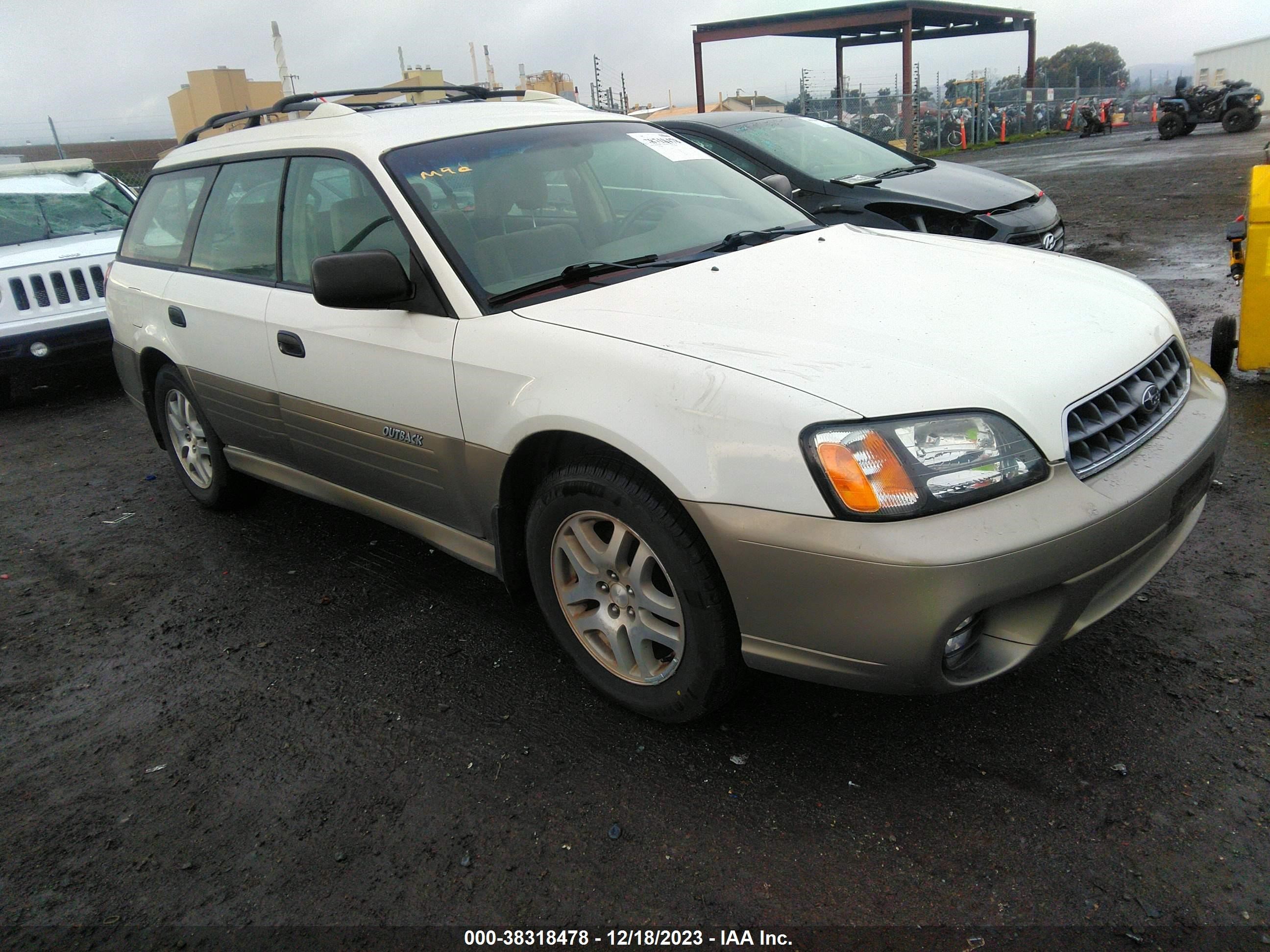 SUBARU OUTBACK 2004 4s3bh675546612963