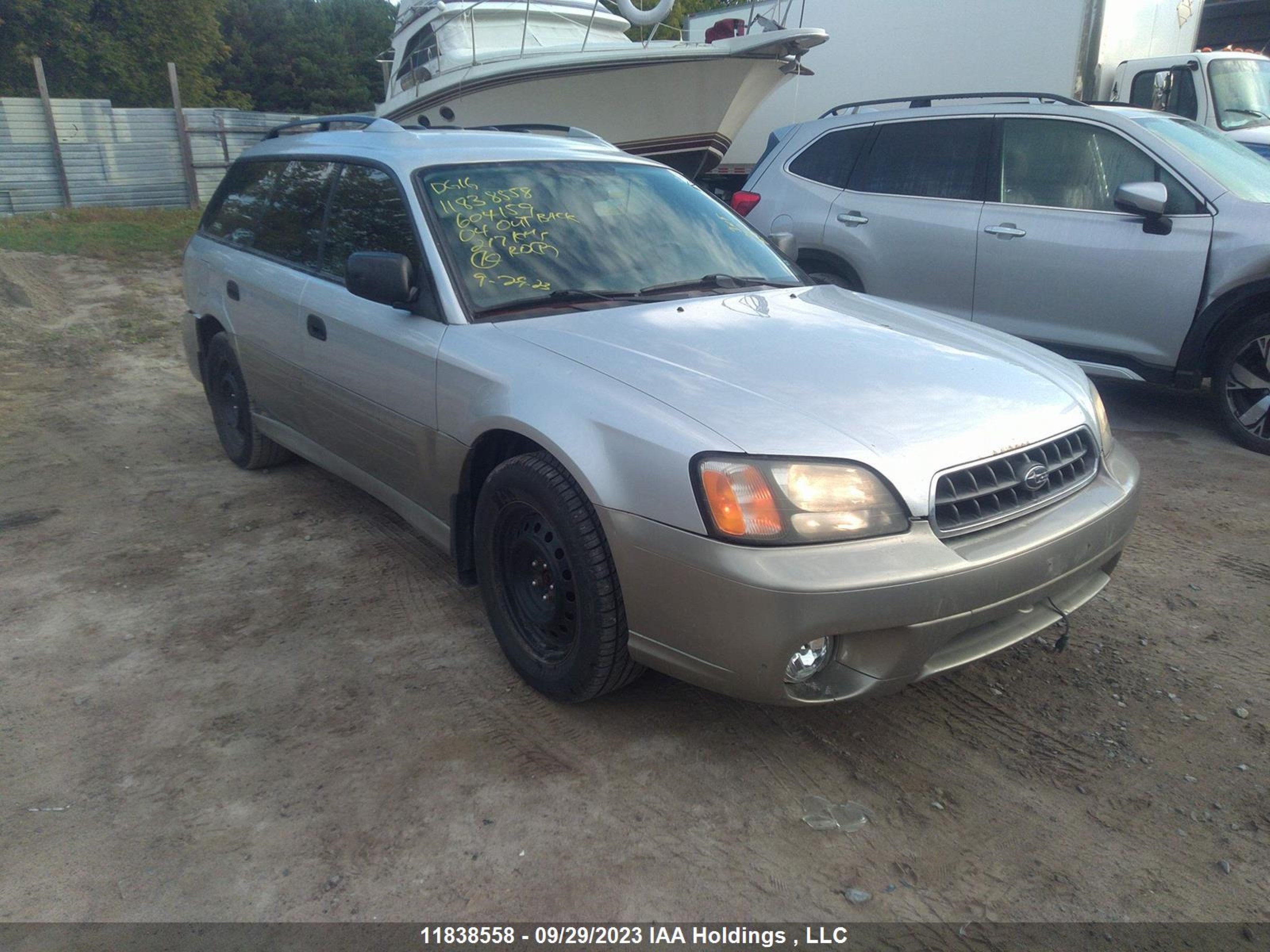 SUBARU OUTBACK 2004 4s3bh675547604159