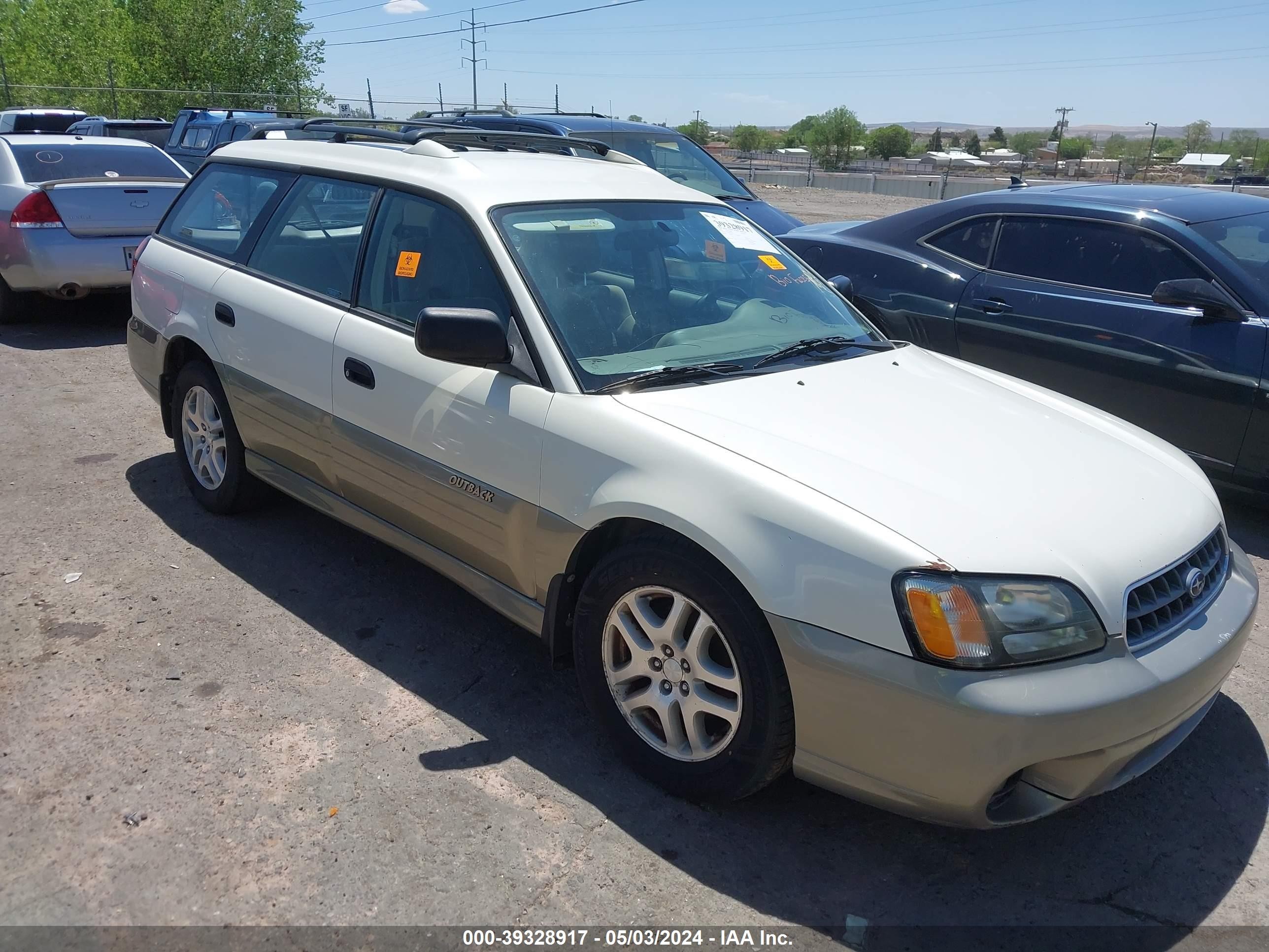 SUBARU OUTBACK 2002 4s3bh675627637071