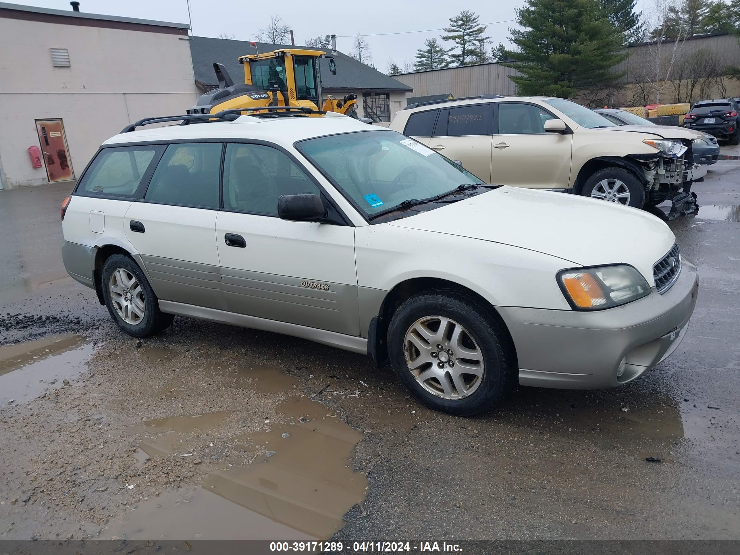 SUBARU OUTBACK 2003 4s3bh675637661100