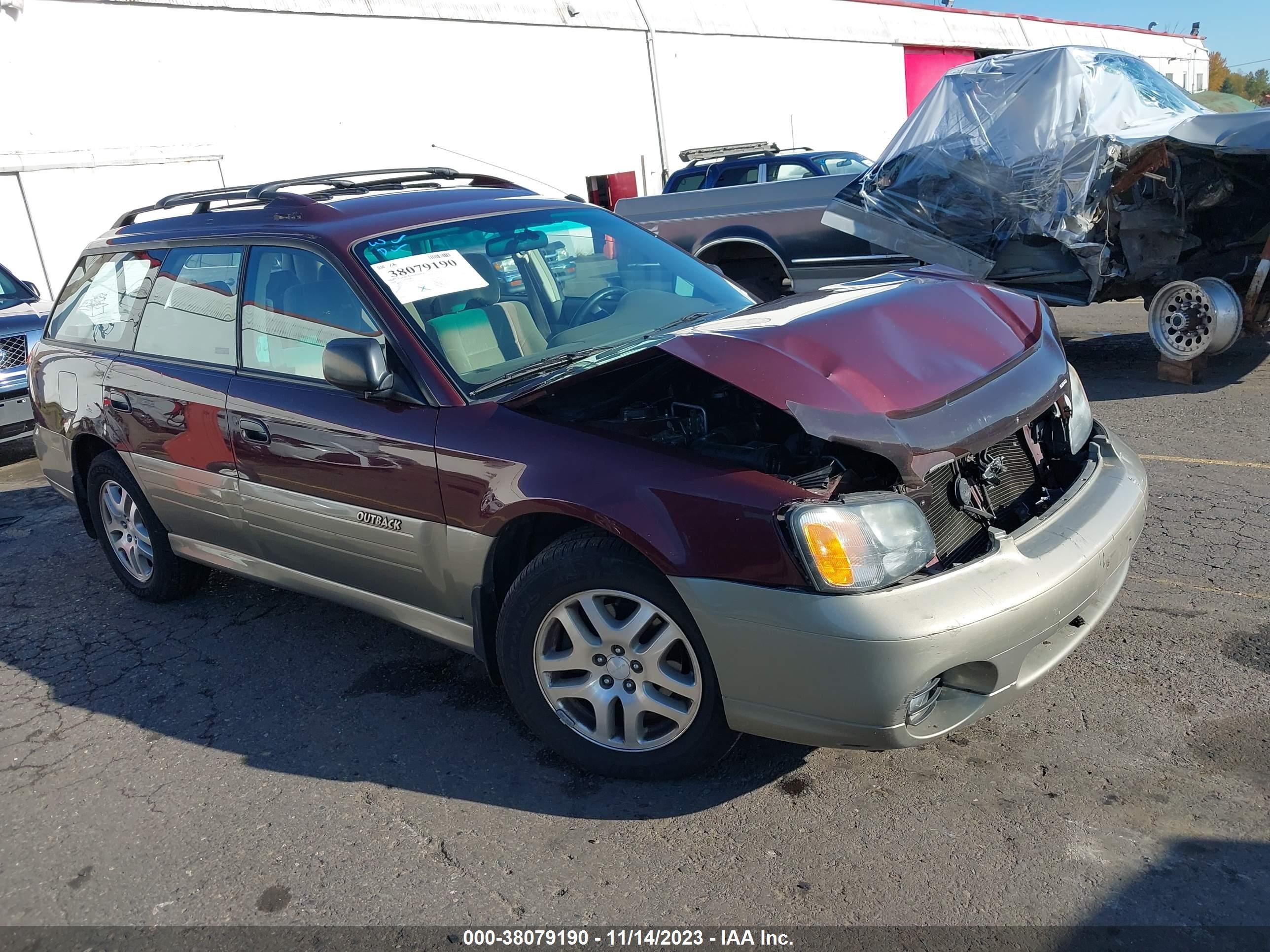 SUBARU LEGACY 2001 4s3bh675717664102