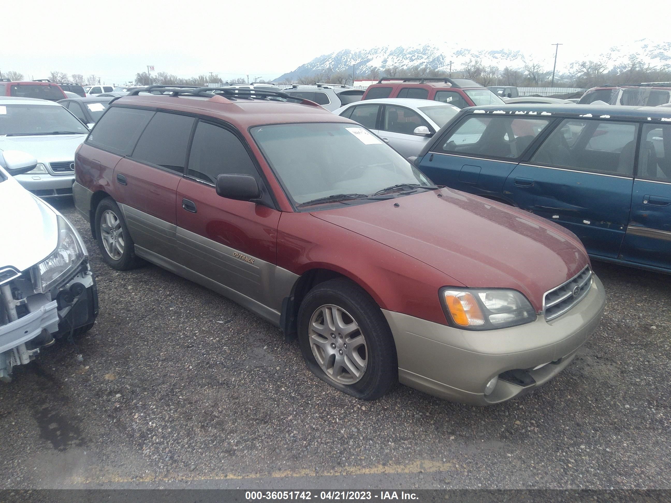 SUBARU LEGACY 2002 4s3bh675727622580