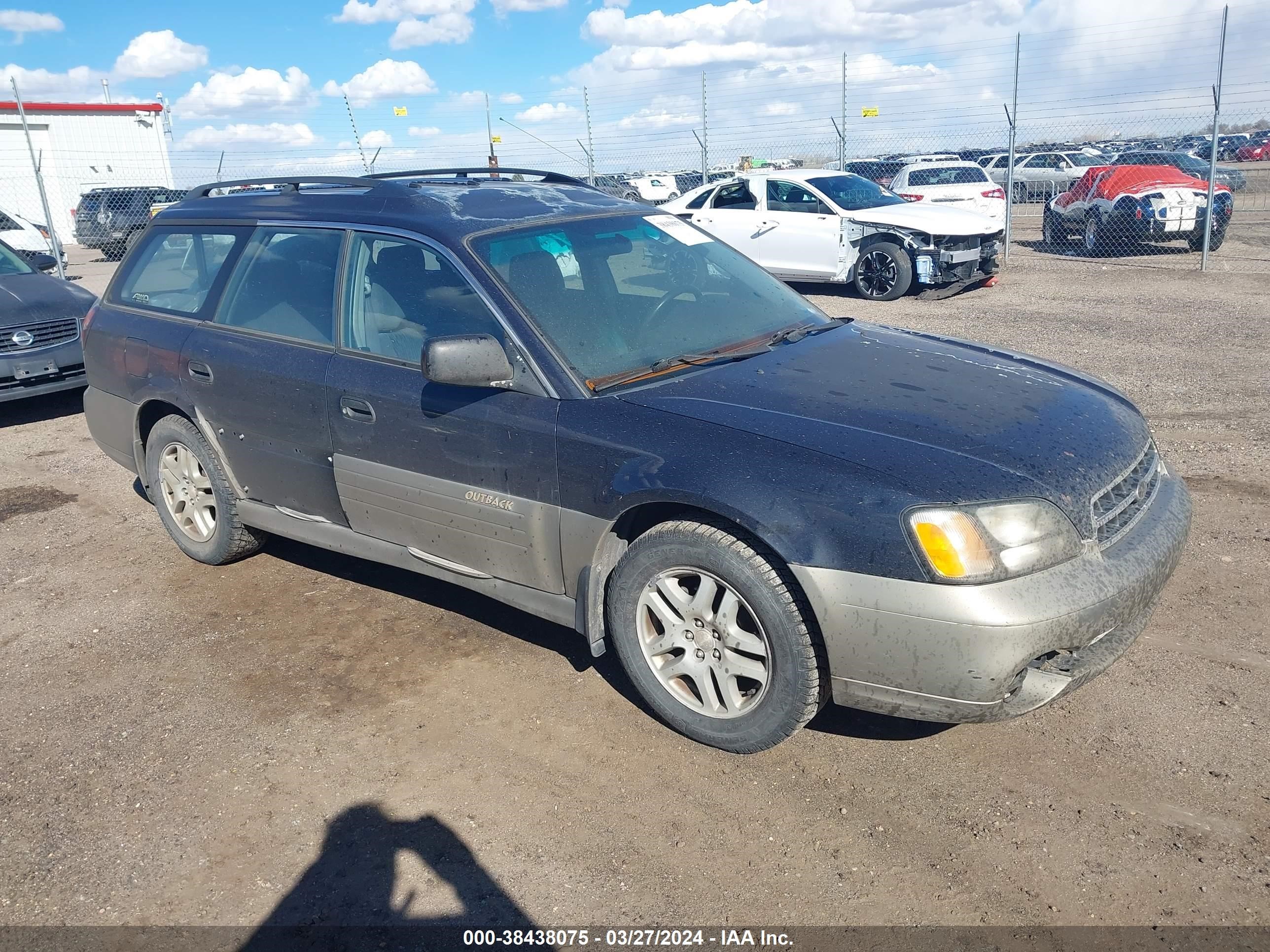 SUBARU OUTBACK 2000 4s3bh6757y6610217