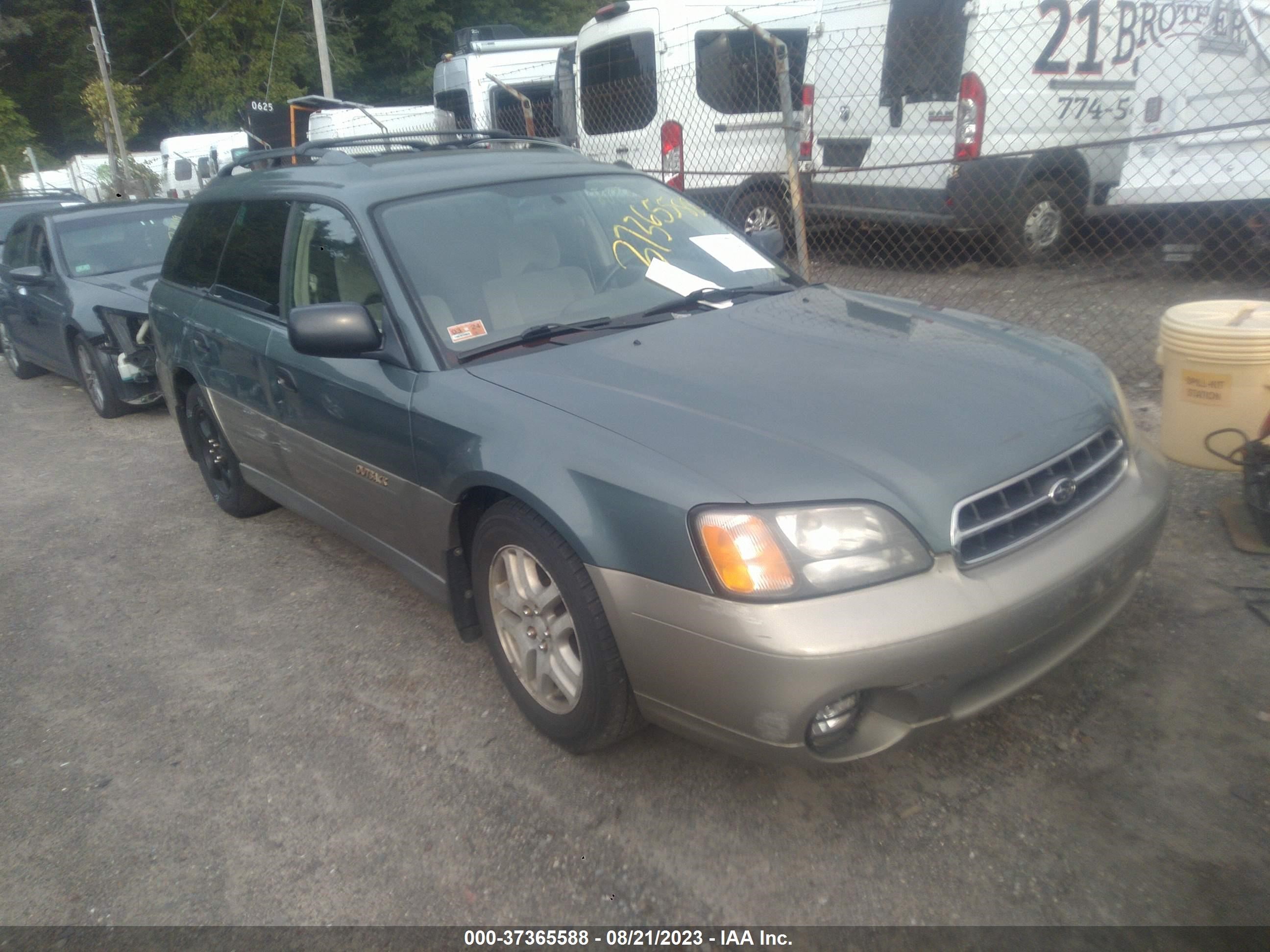 SUBARU OUTBACK 2000 4s3bh6757y7616111