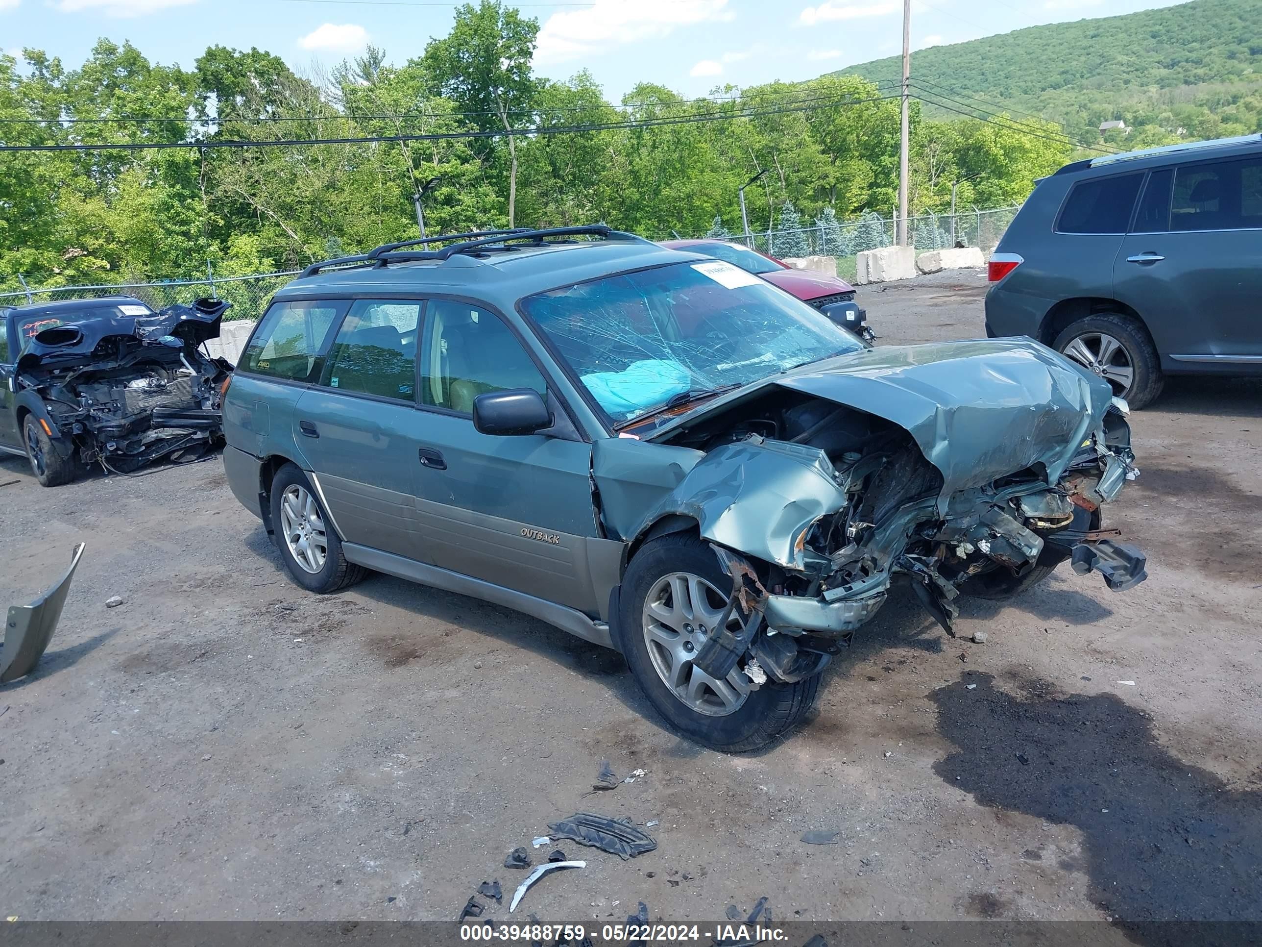 SUBARU OUTBACK 2003 4s3bh675837612187