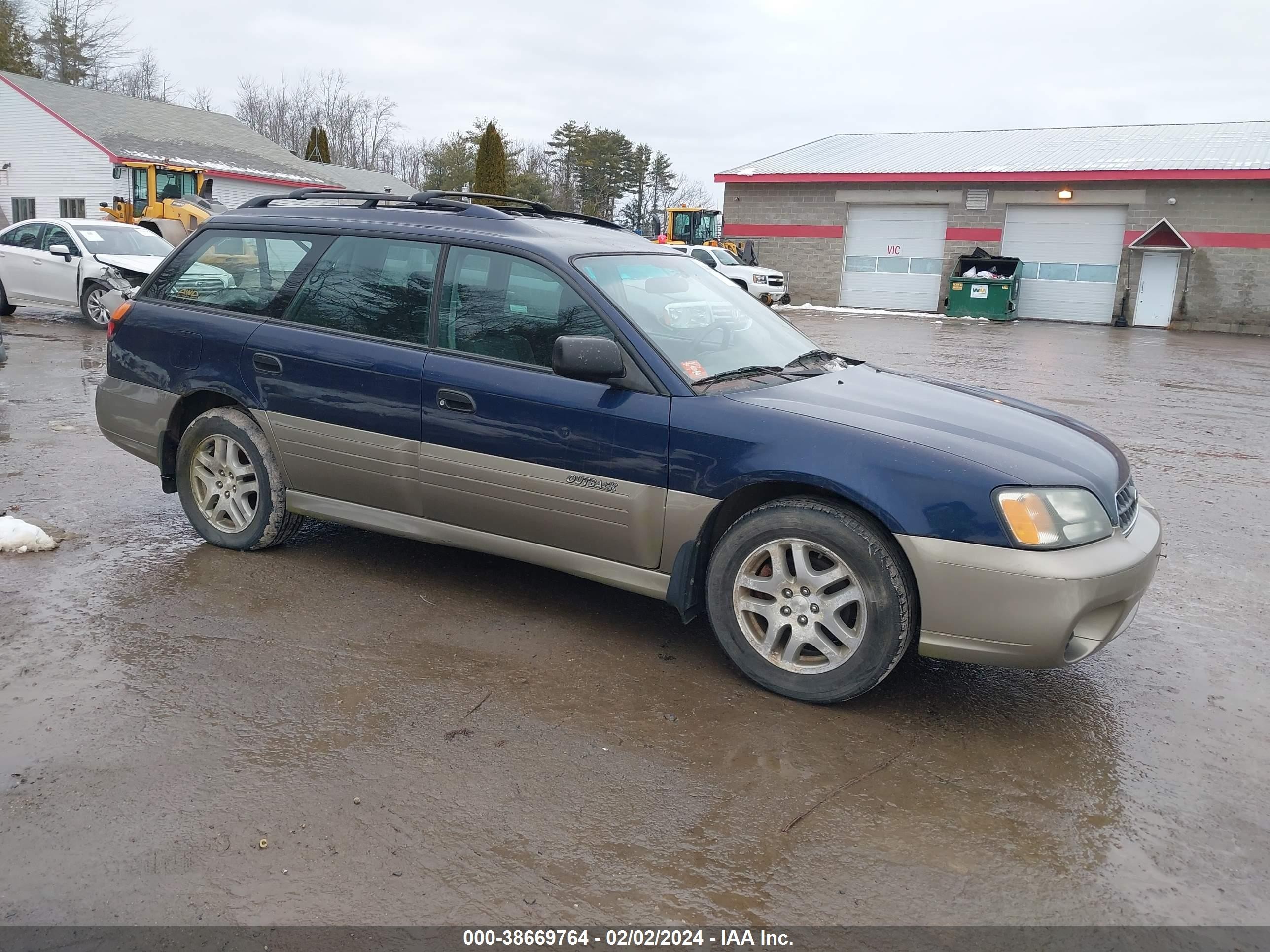 SUBARU OUTBACK 2004 4s3bh675847624082