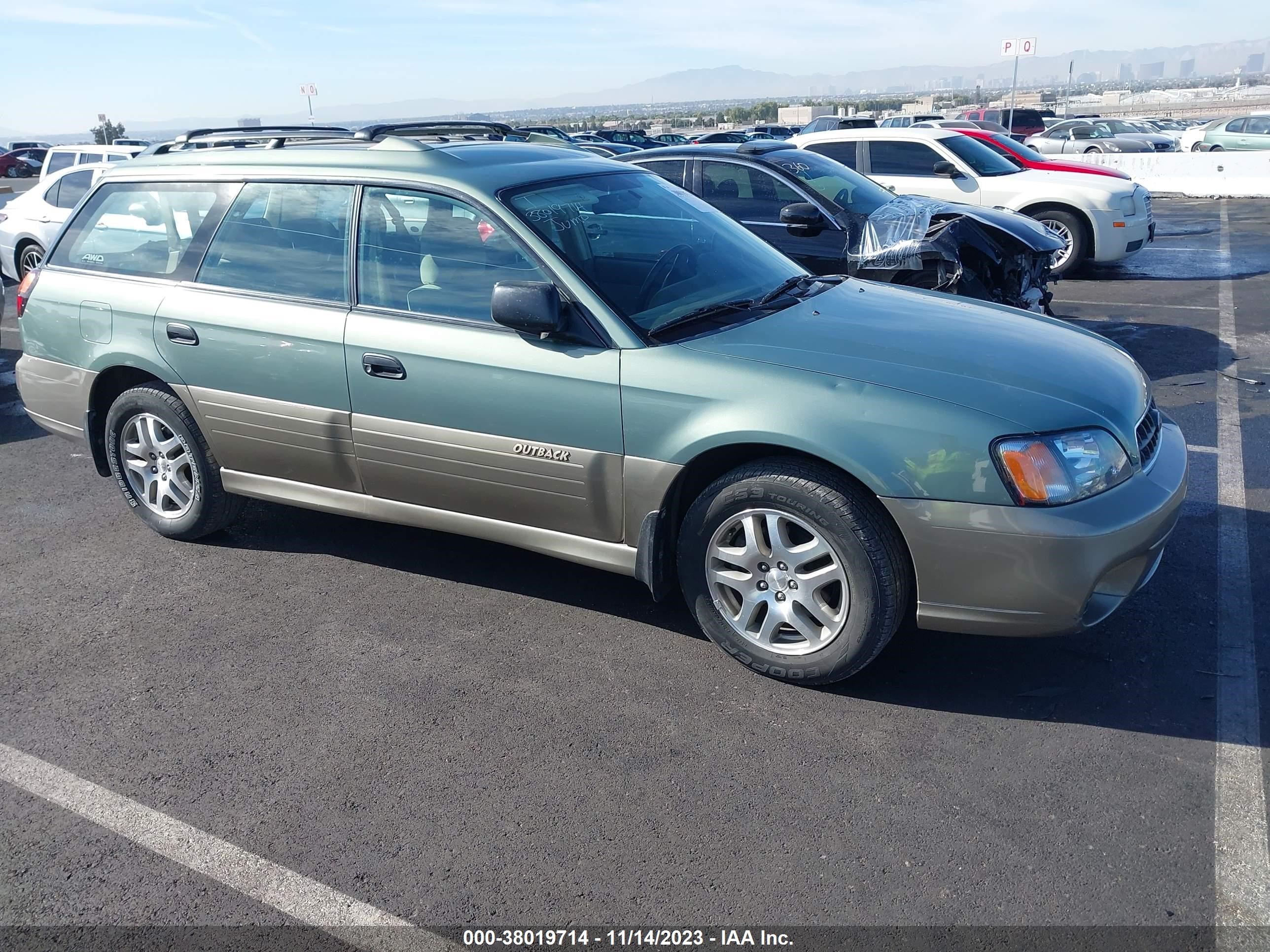 SUBARU LEGACY 2003 4s3bh675936656589