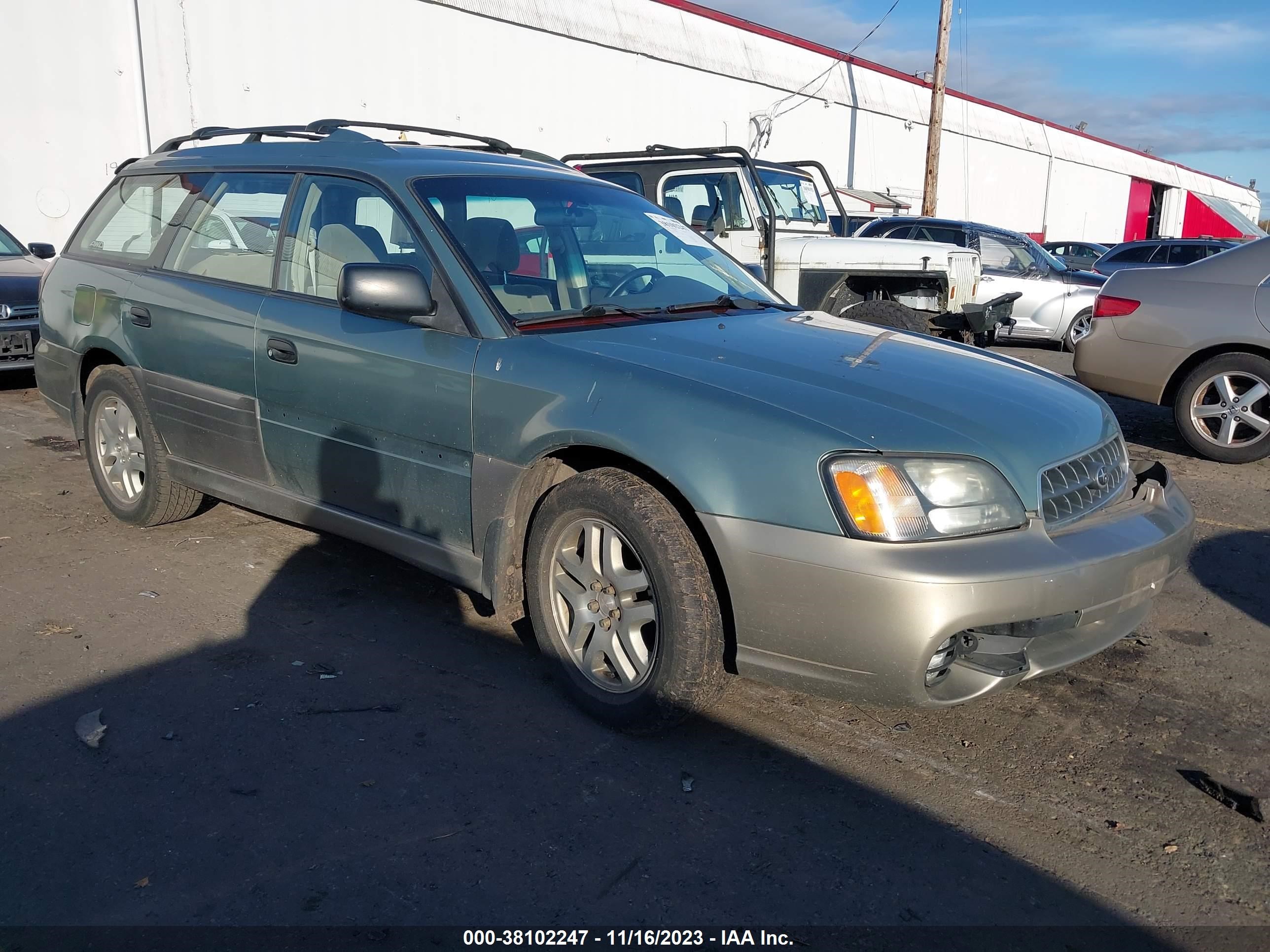 SUBARU OUTBACK 2004 4s3bh675947645362