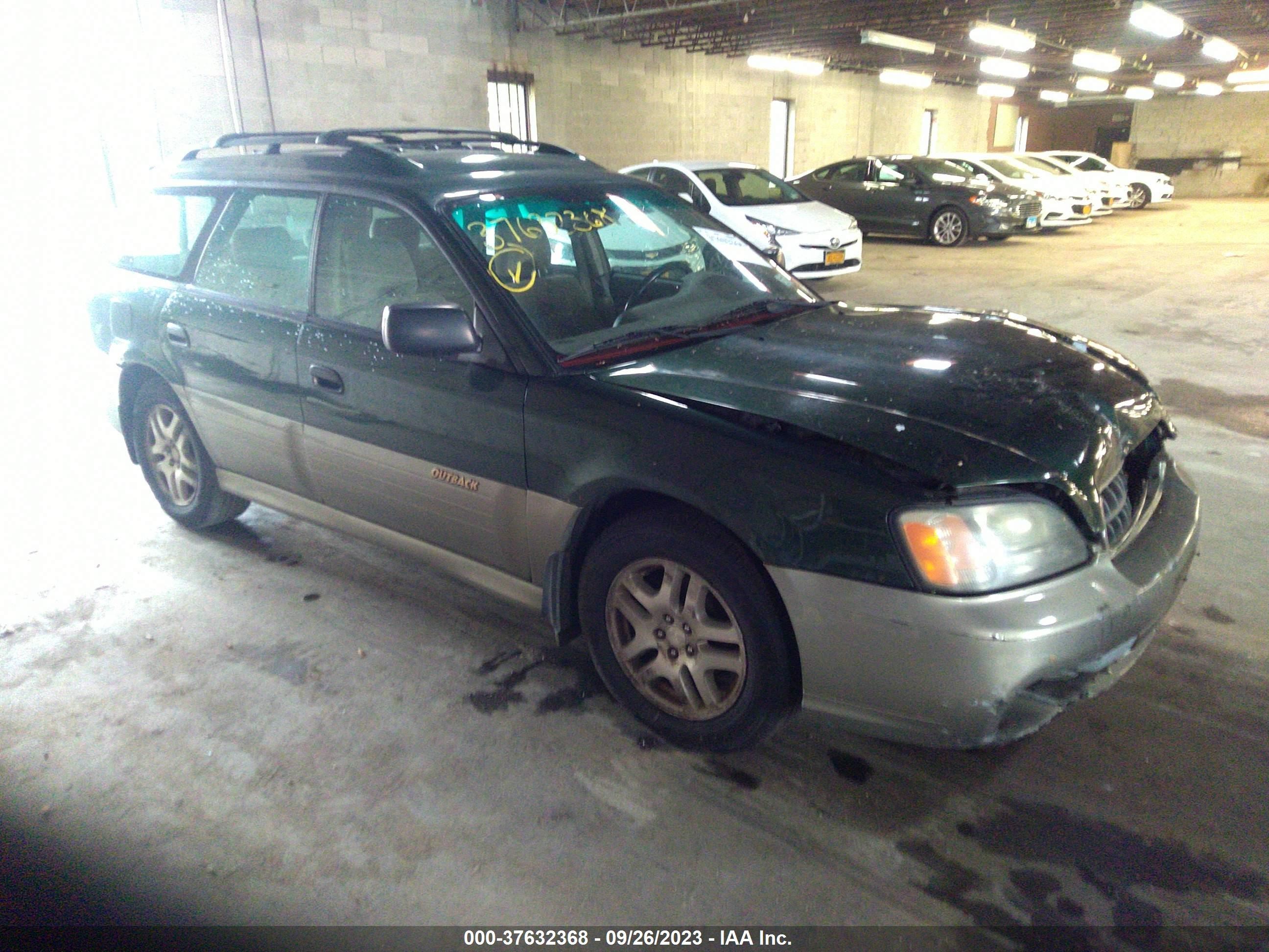 SUBARU LEGACY 2003 4s3bh675x37607928