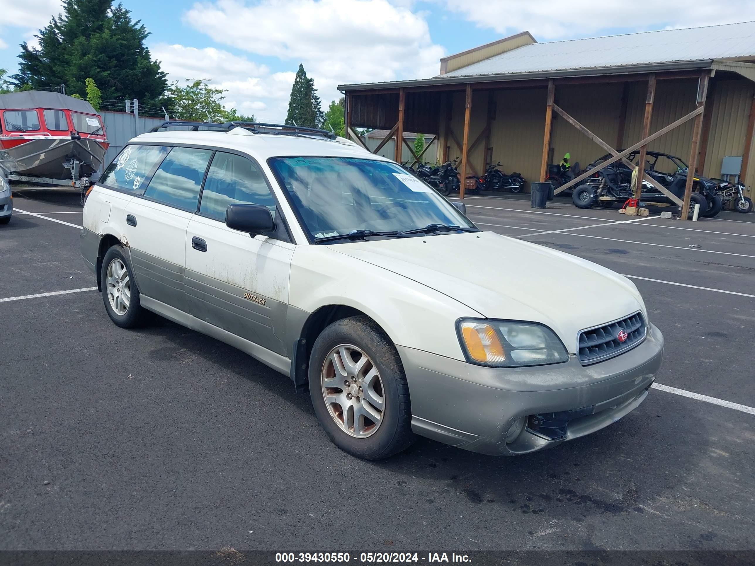 SUBARU OUTBACK 2003 4s3bh675x37657387