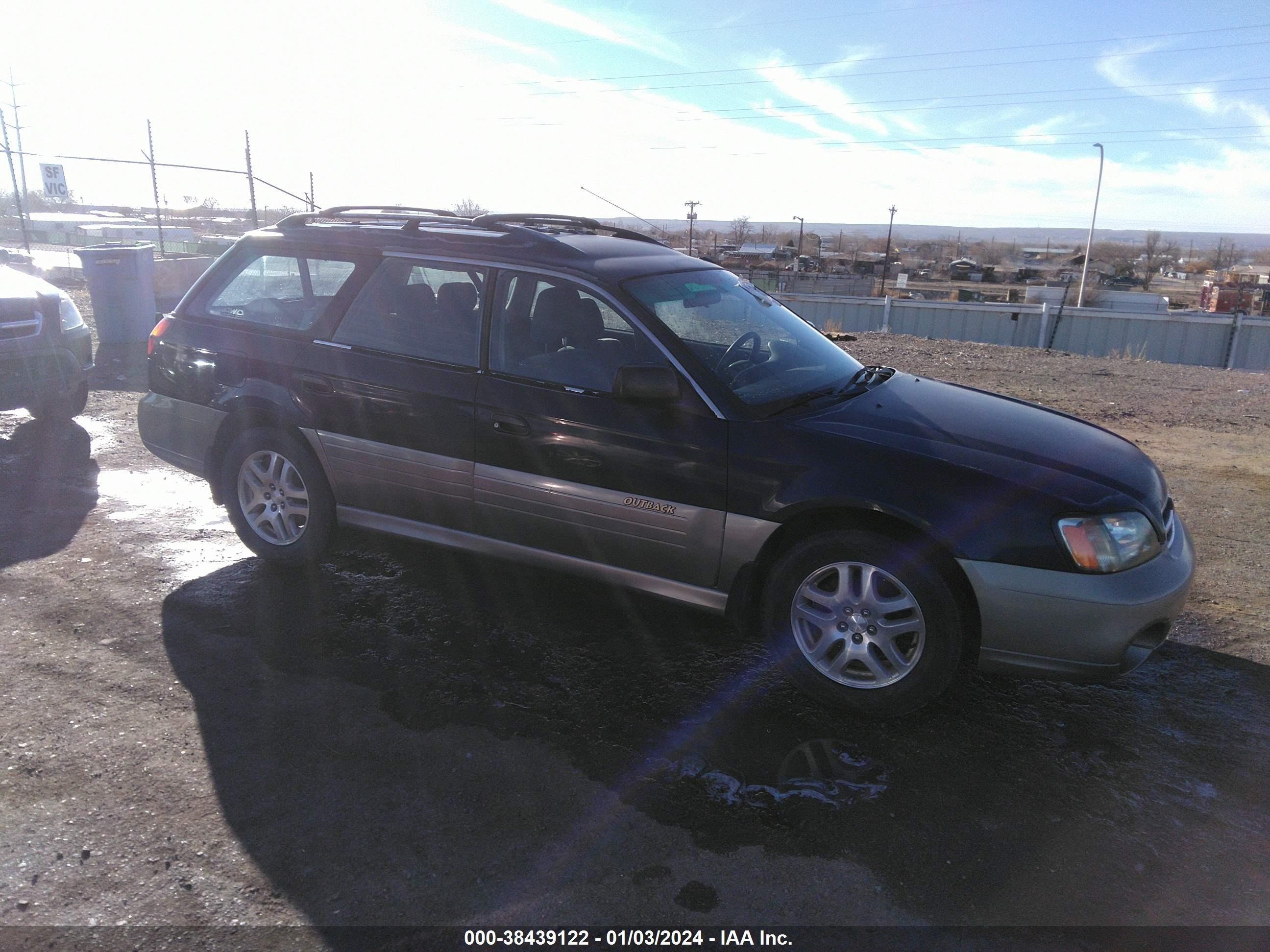 SUBARU OUTBACK 2000 4s3bh675xy6668743