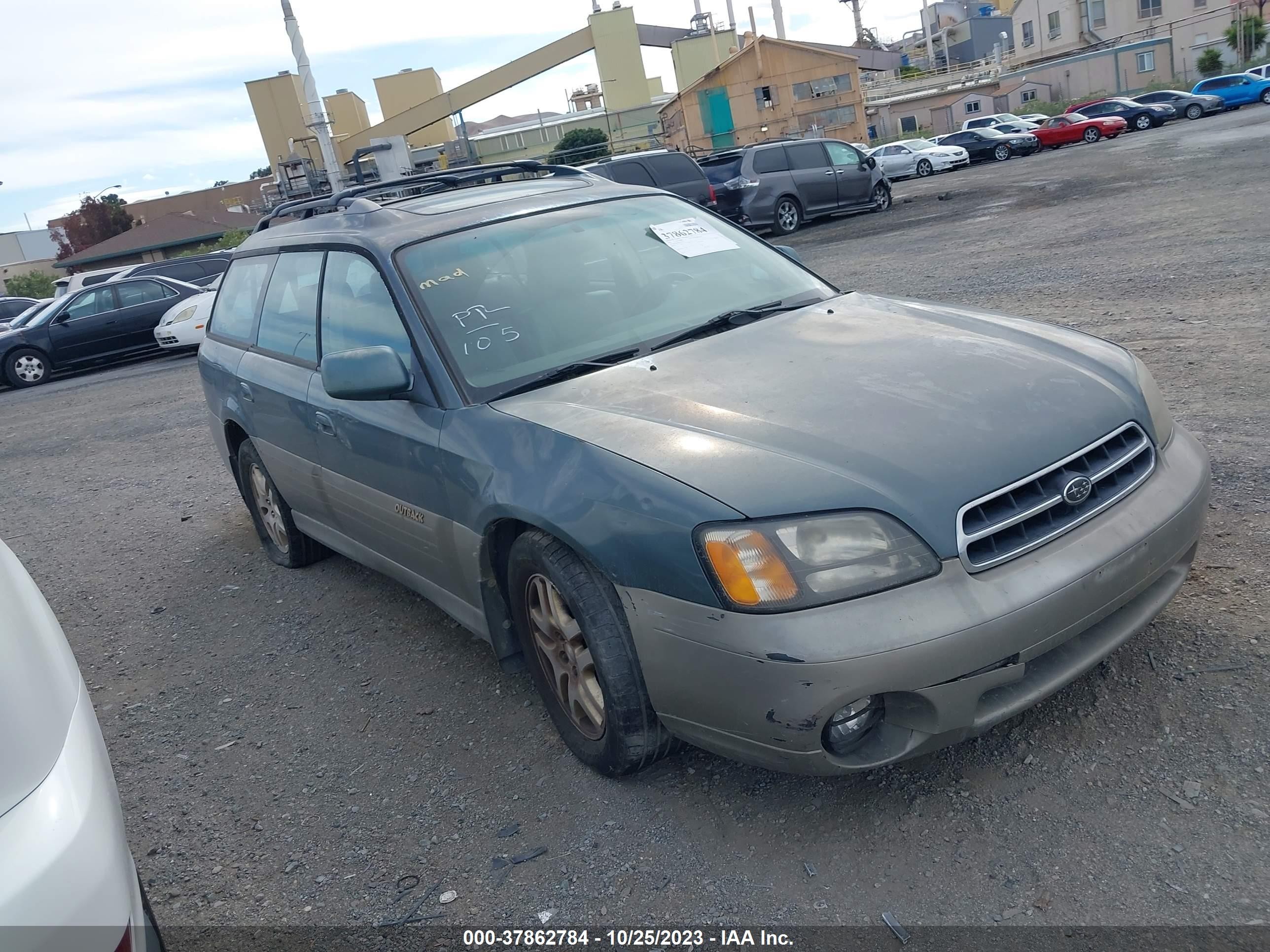 SUBARU LEGACY 2001 4s3bh686017601236