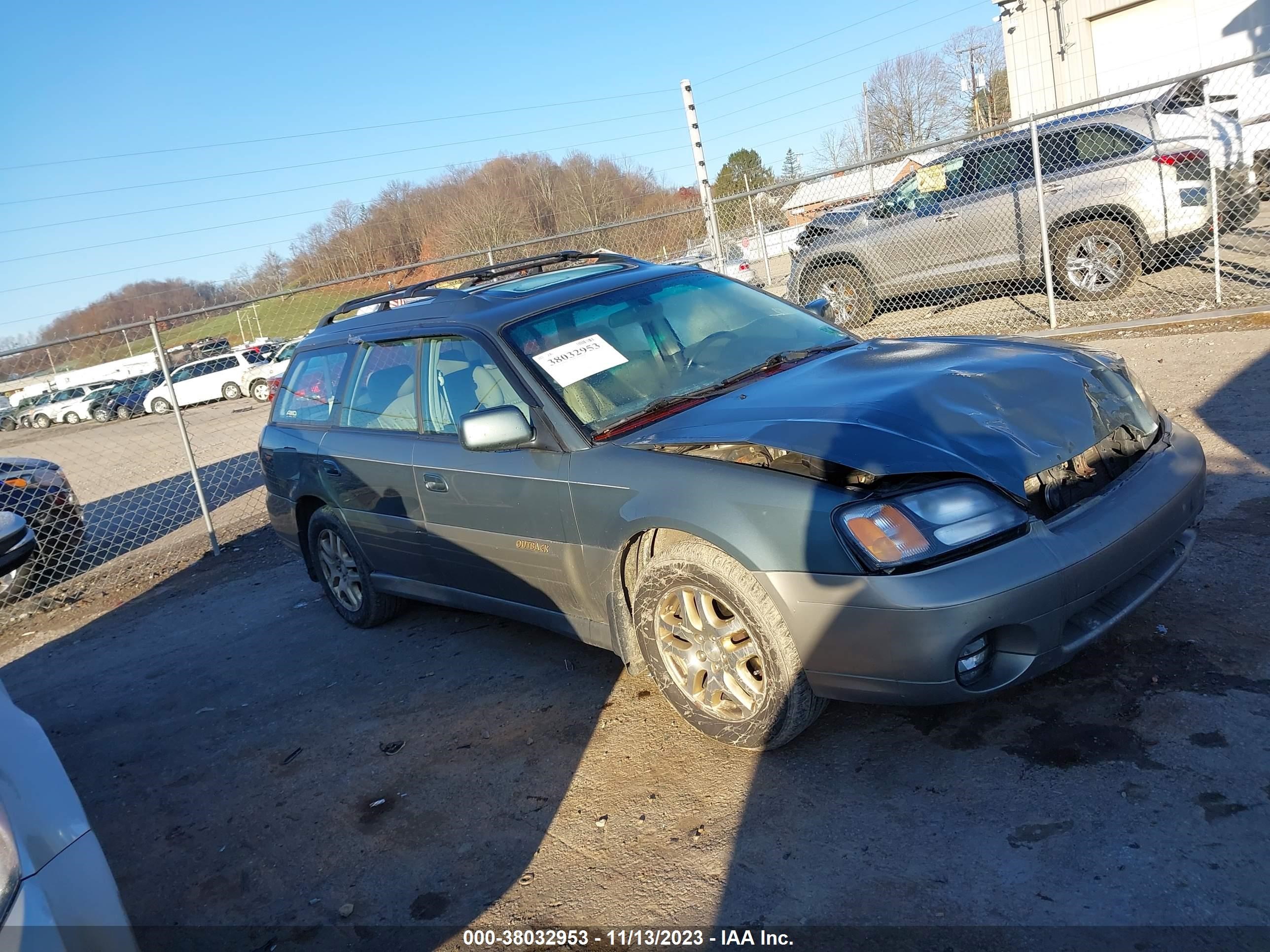 SUBARU LEGACY 2001 4s3bh686017633099