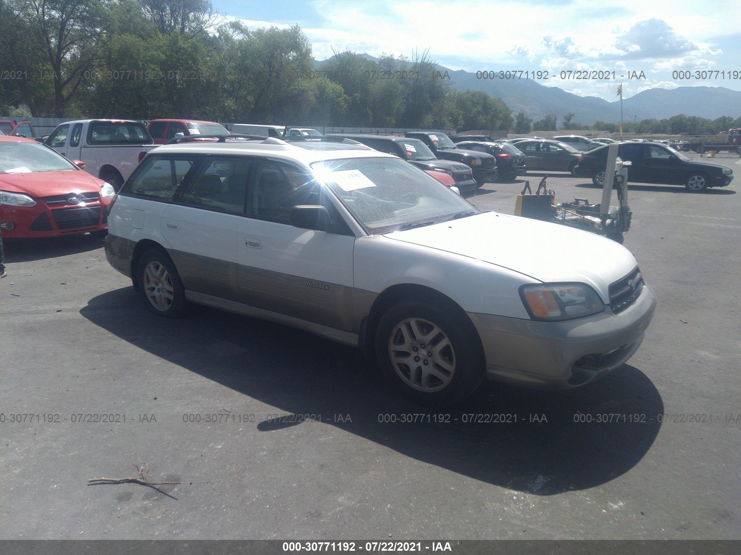 SUBARU OUTBACK 2000 4s3bh6860y7618211