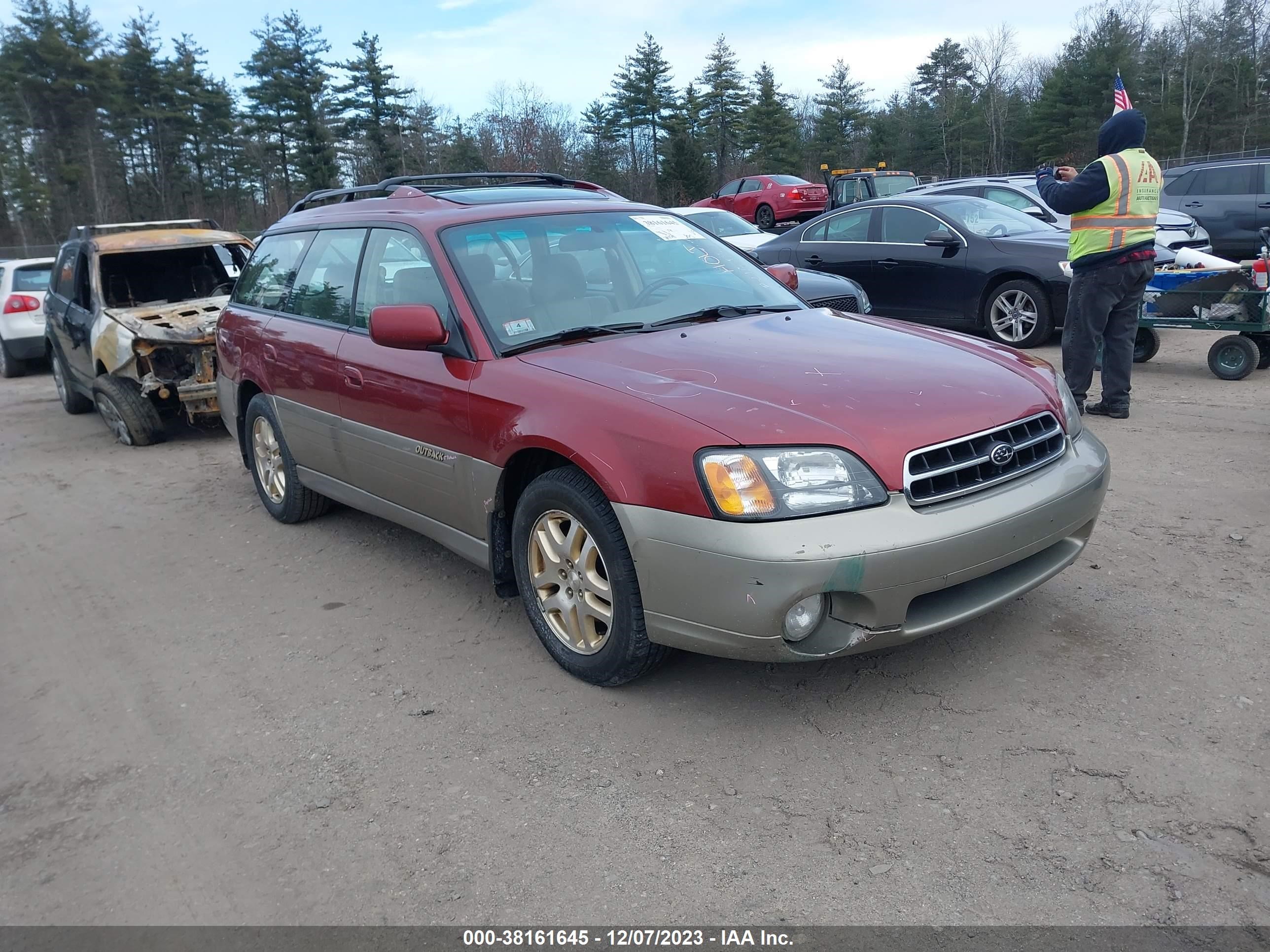 SUBARU LEGACY 2002 4s3bh686427659657