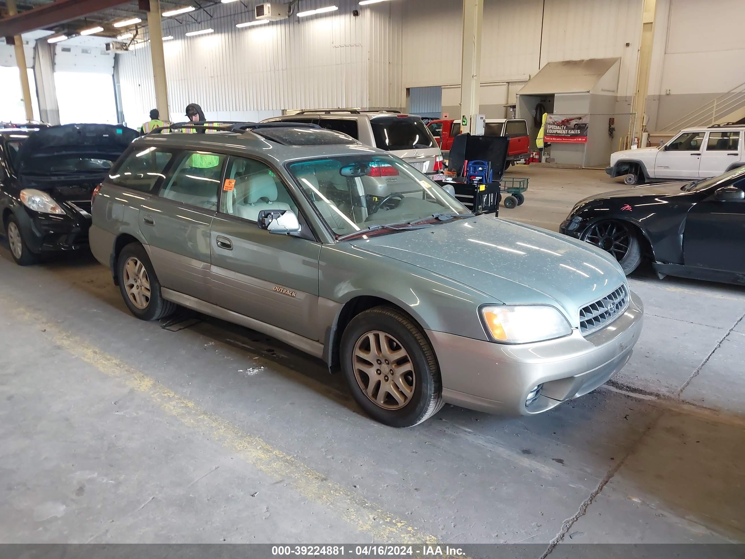 SUBARU OUTBACK 2003 4s3bh686437637157