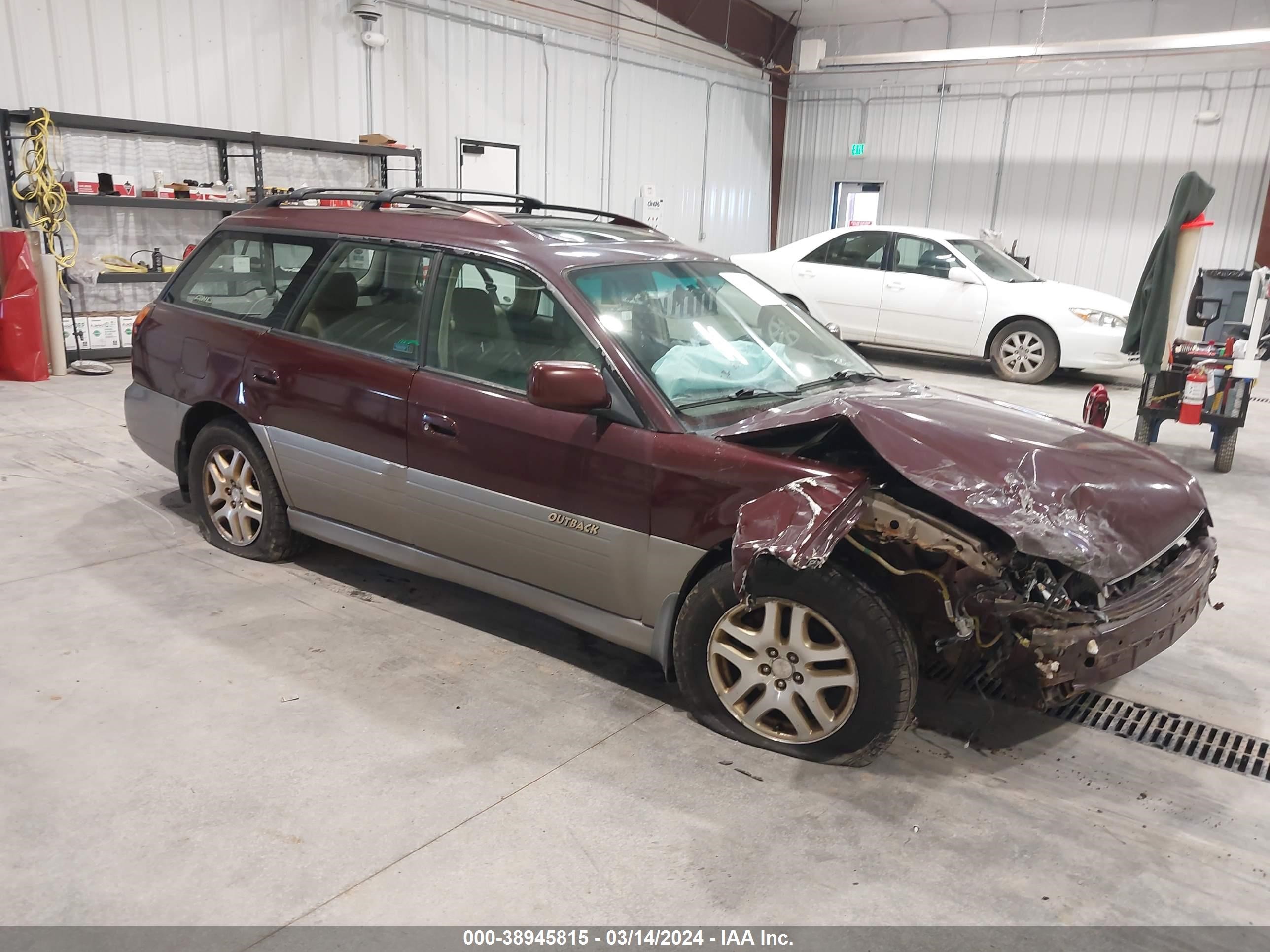 SUBARU OUTBACK 2001 4s3bh686517667135