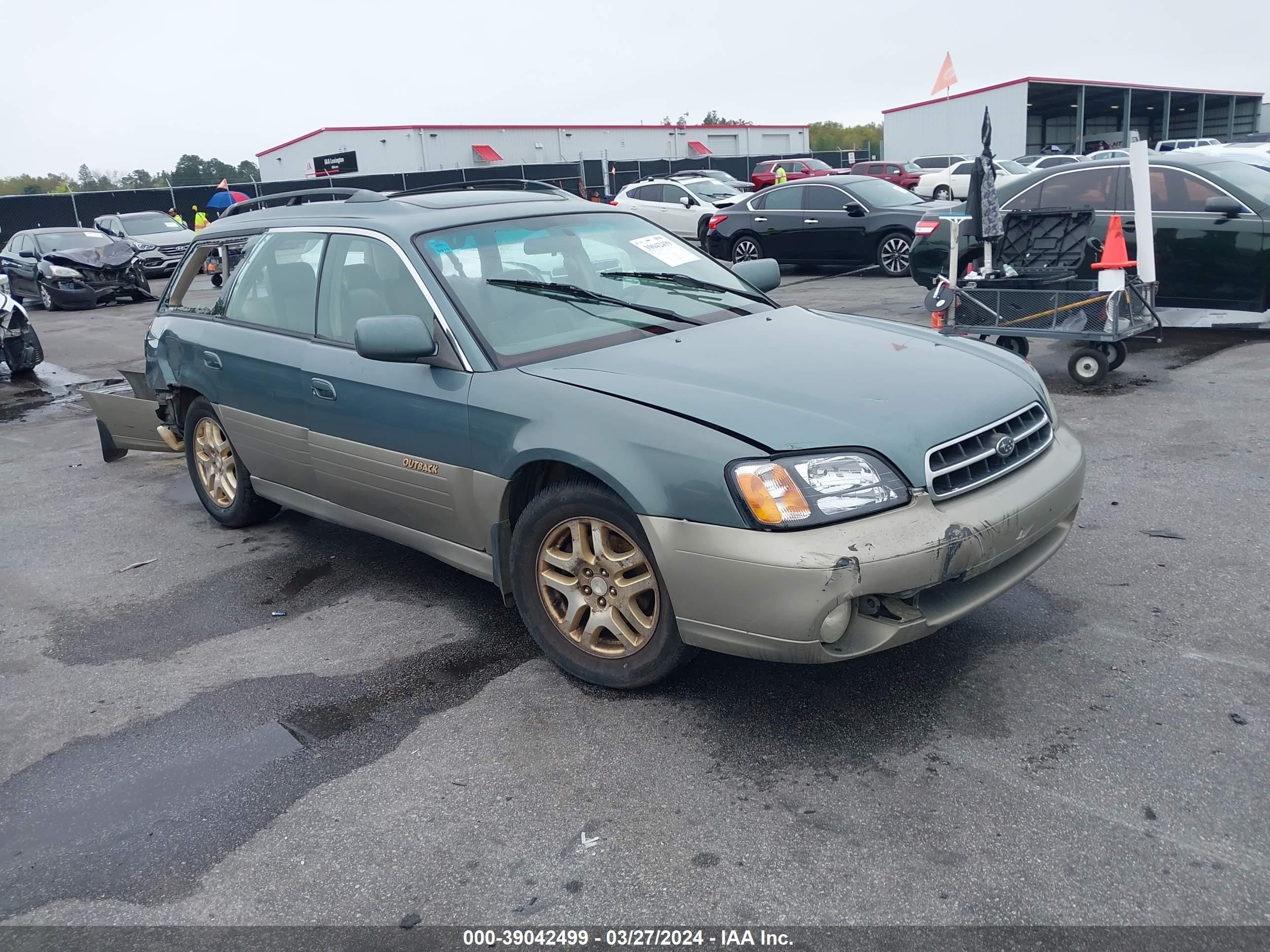 SUBARU OUTBACK 2002 4s3bh686527659778