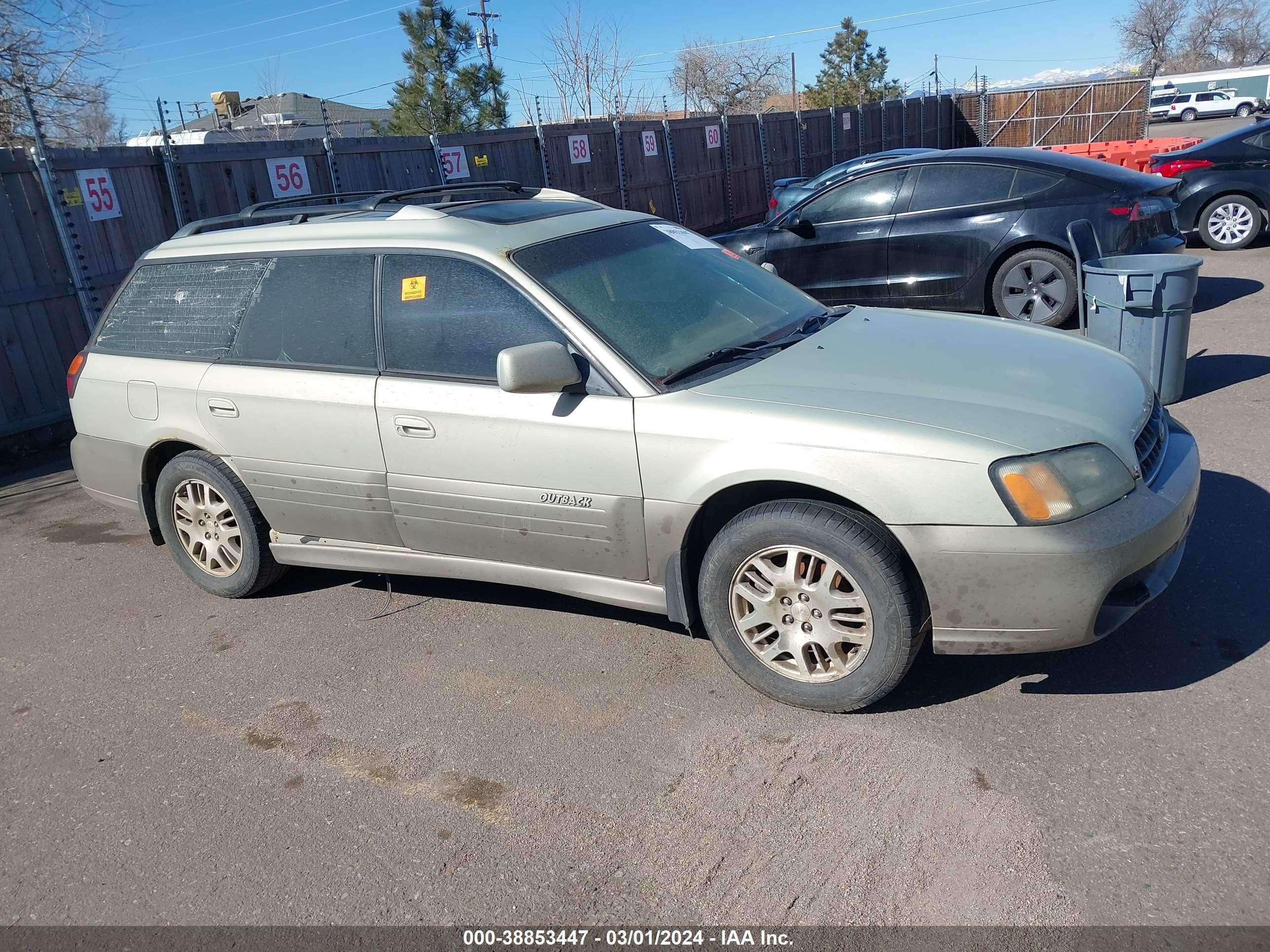 SUBARU OUTBACK 2004 4s3bh686547632003