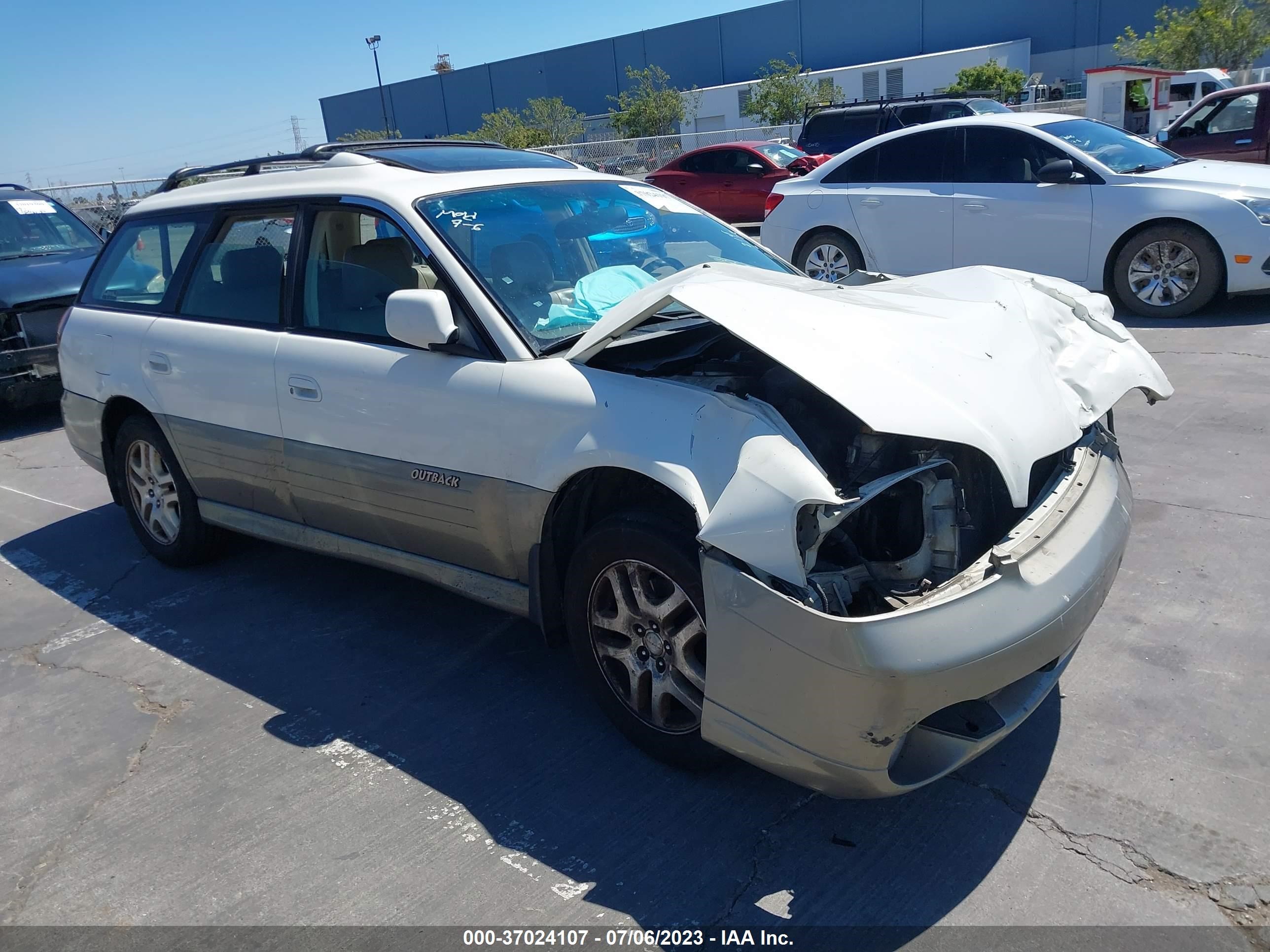 SUBARU LEGACY 2001 4s3bh686617628537